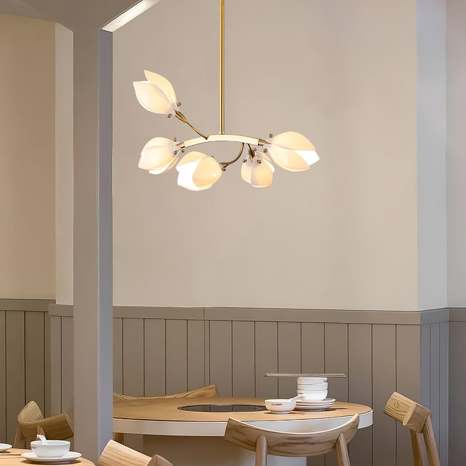 Porcelain Premium Elegance Ceramic Chandelier - Letslighting