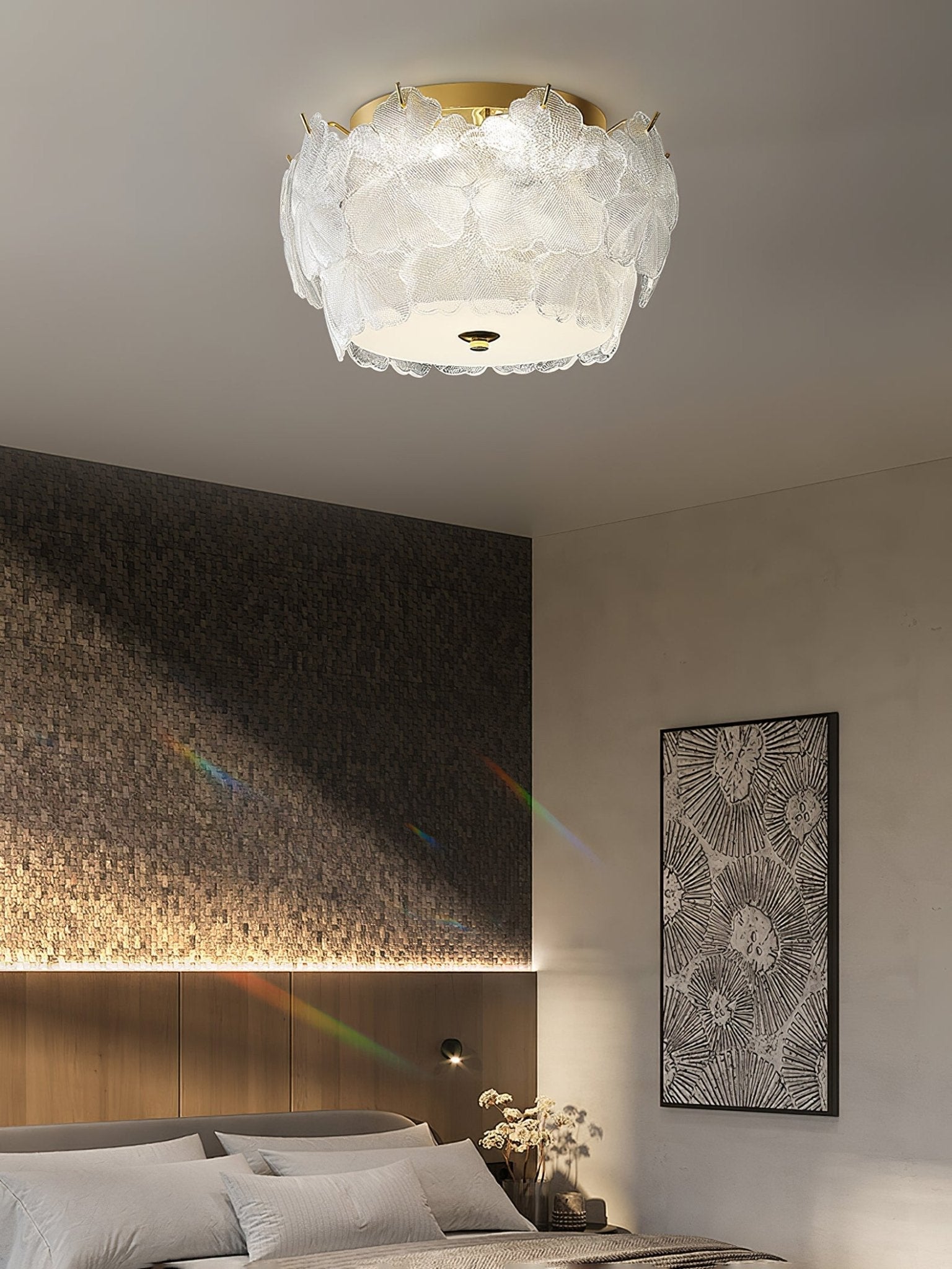 Lydoraris Blossom Cluster Glass Ceiling Light - Letslighting