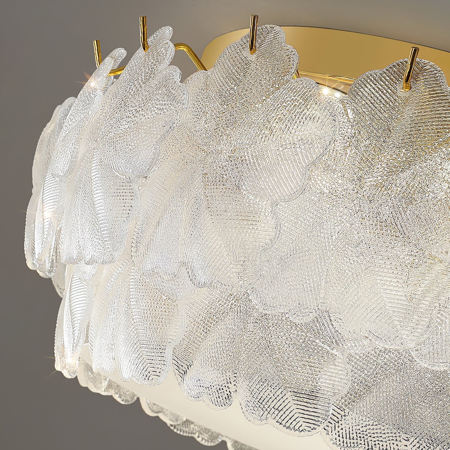 Lydoraris Blossom Cluster Glass Ceiling Light - Letslighting