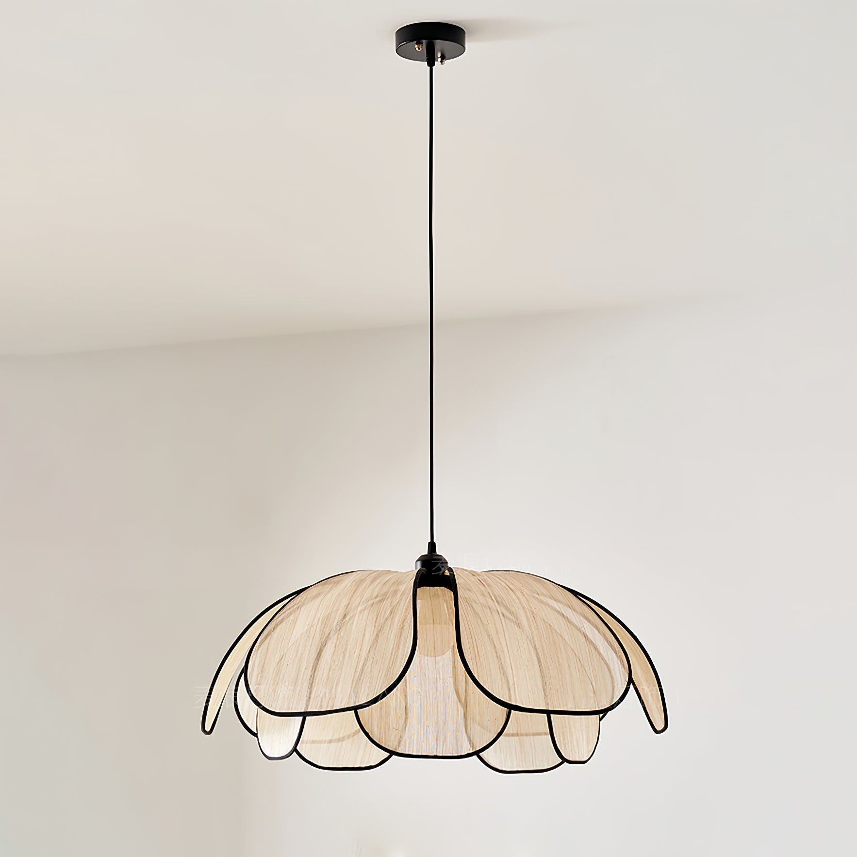 Elthaus Blossom Leaf Fiber Pendant Lamp - Letslighting