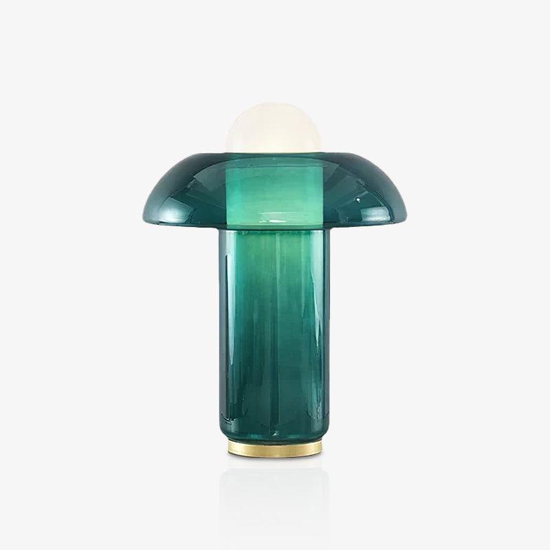 Auranr Green Glass Table Lamp - Letslighting