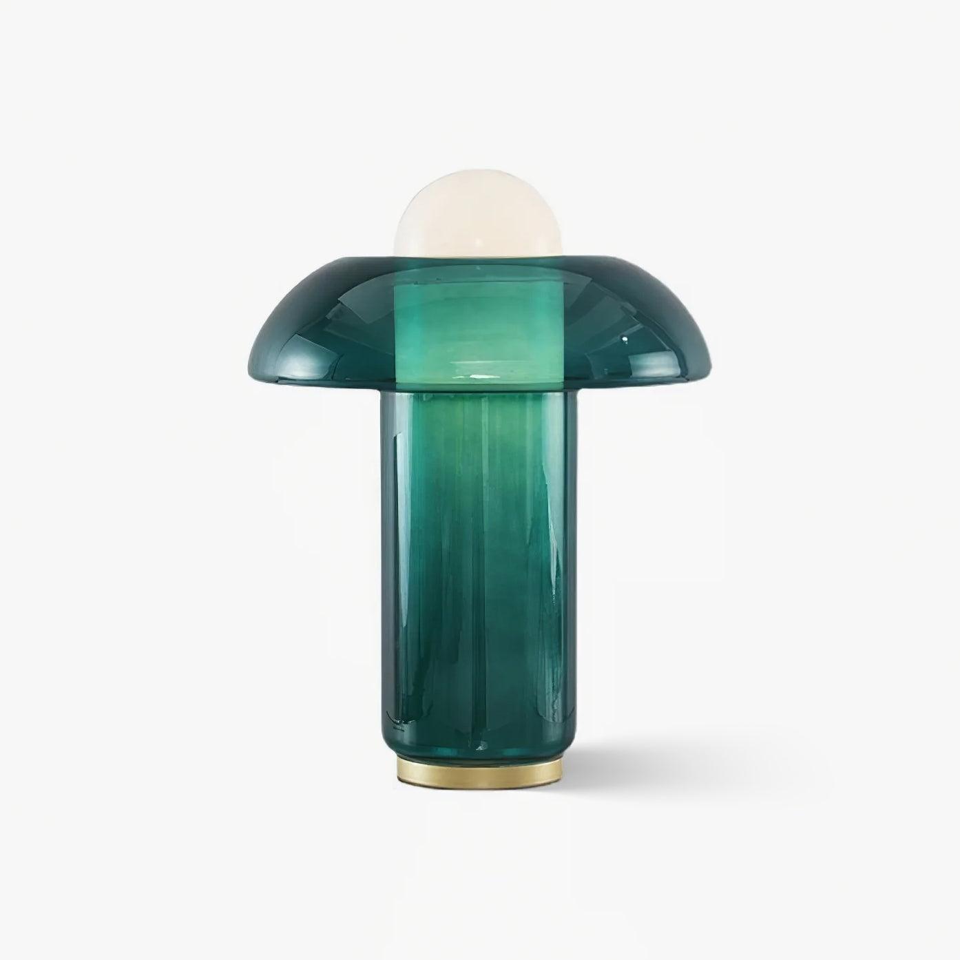 Auranr Green Glass Table Lamp - Letslighting