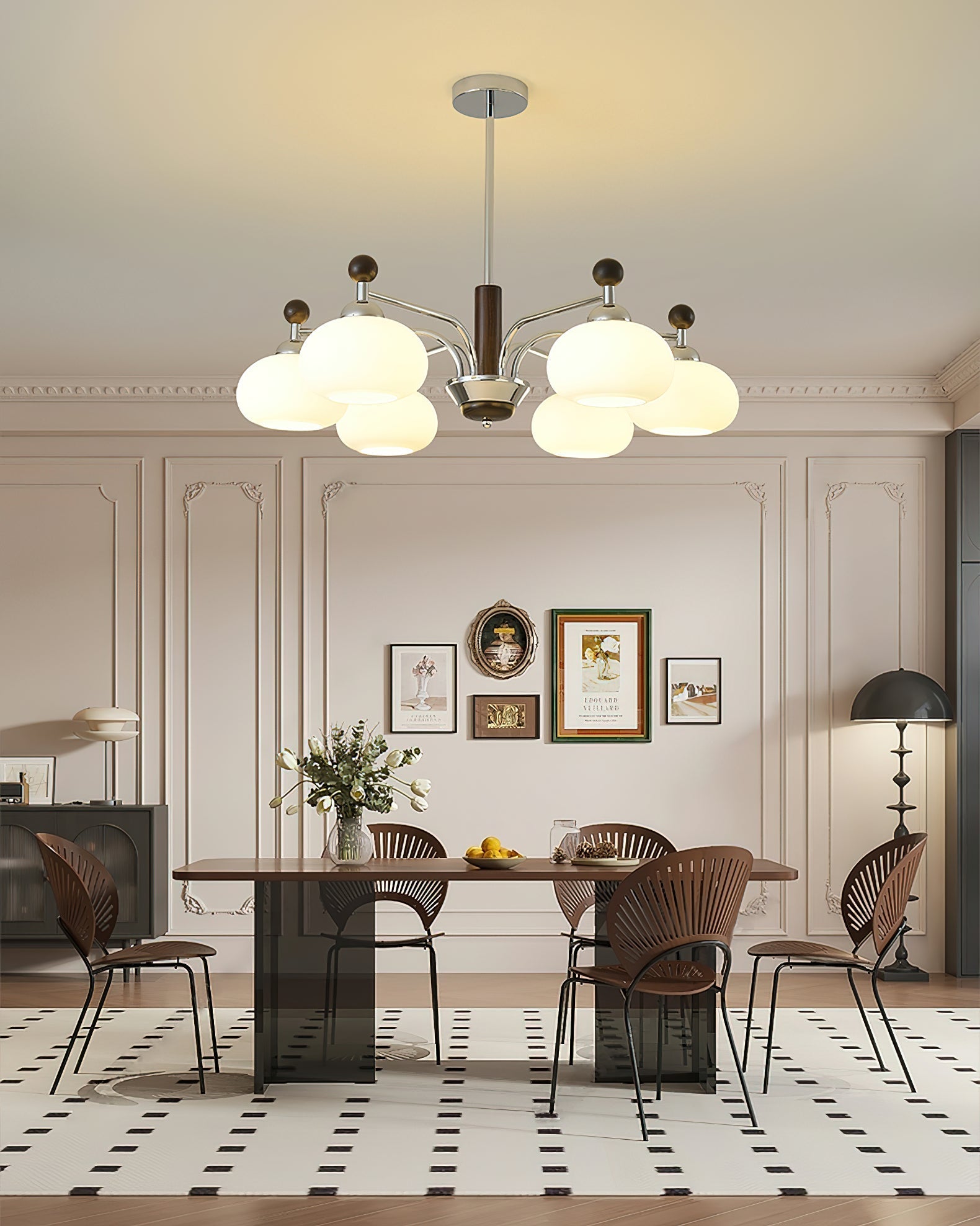 Aurora Chandelier Multi Arm Modern - Letslighting