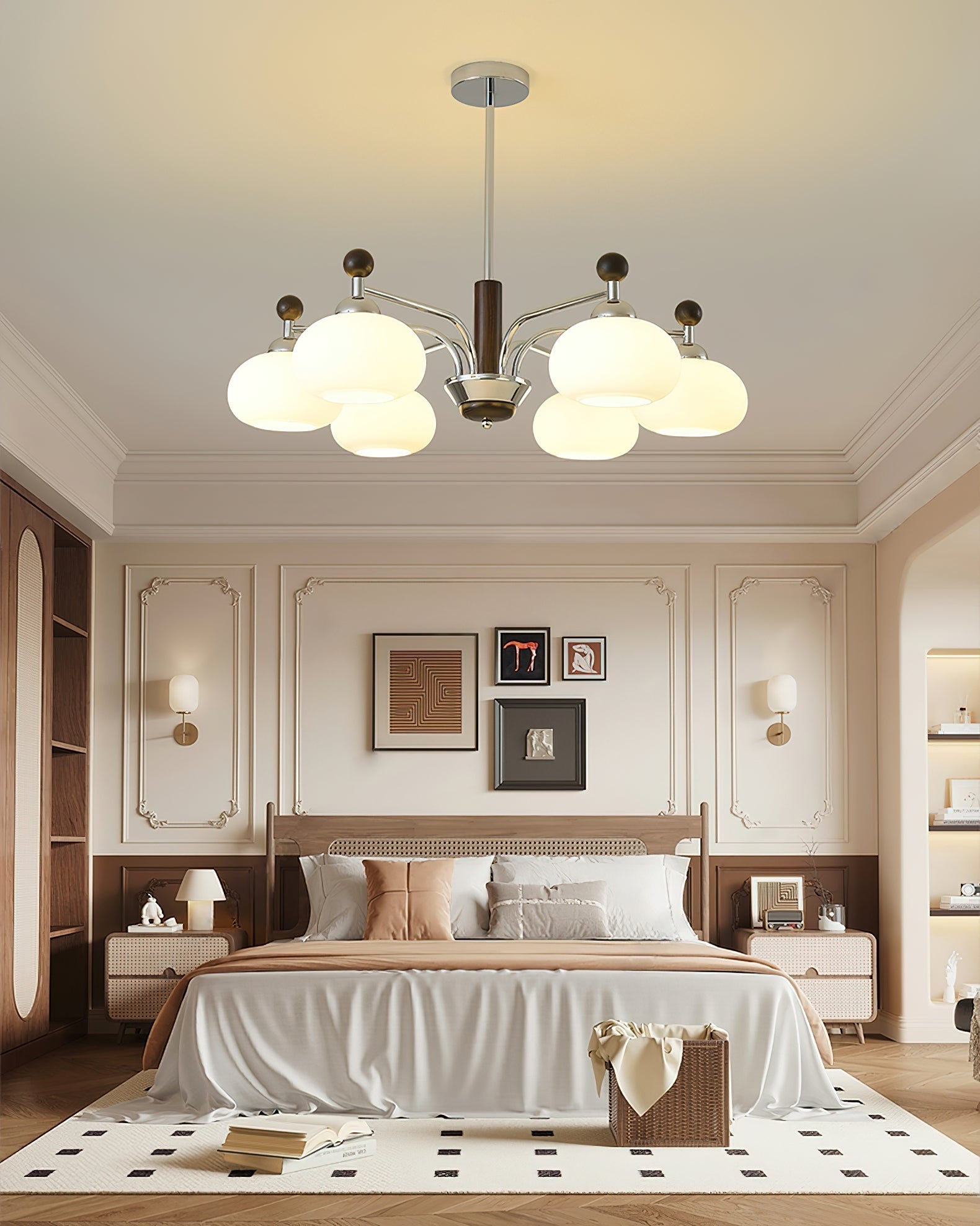 Aurora Chandelier Multi Arm Modern - Letslighting