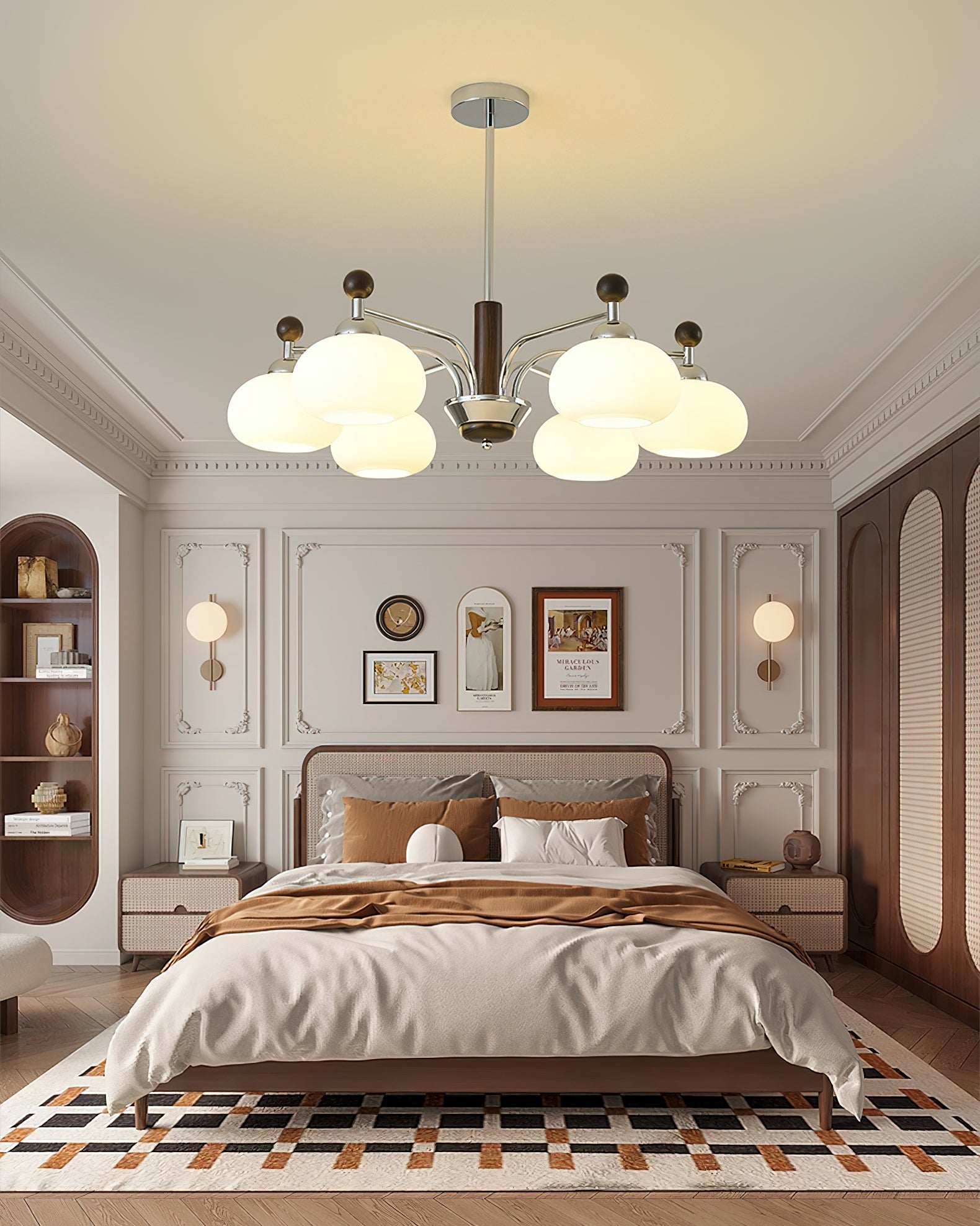 Aurora Chandelier Multi Arm Modern - Letslighting