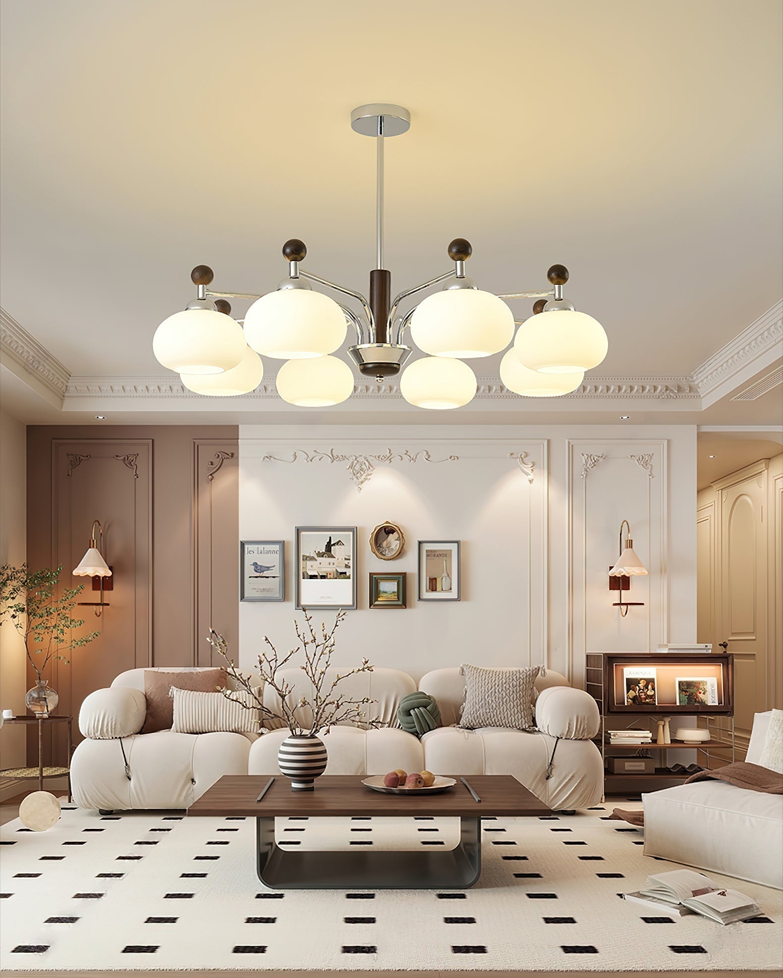 Aurora Chandelier Multi Arm Modern - Letslighting