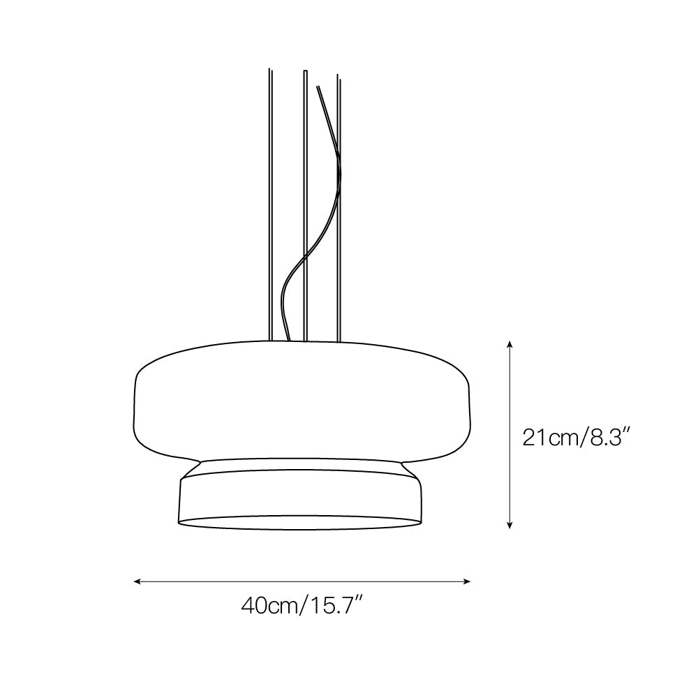 Xenuvyj Modern Minimalist Glass Pendant Lamp - Letslighting