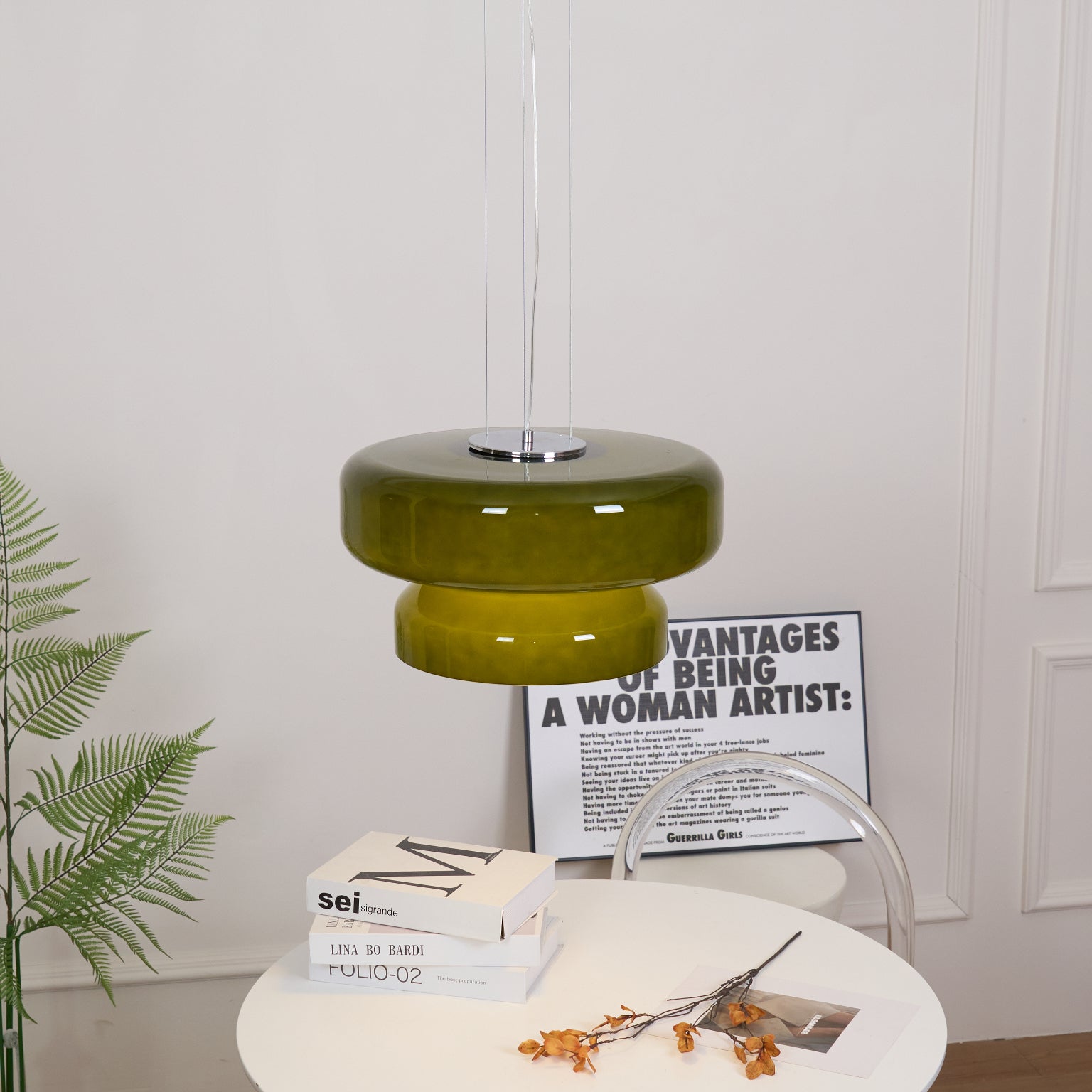 Zerithce Glass Modern Minimalist Pendant Lamp - Letslighting