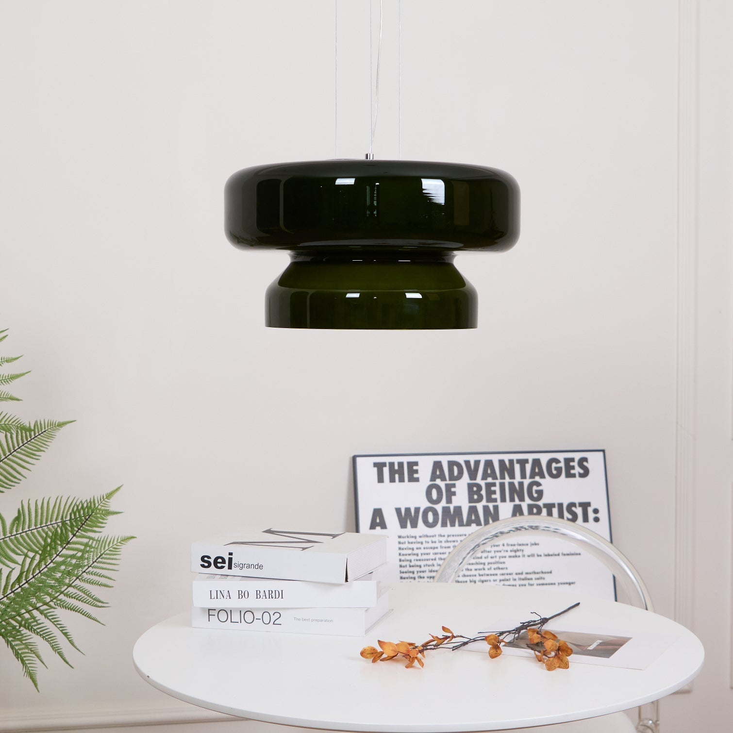 Zerithce Glass Modern Minimalist Pendant Lamp - Letslighting