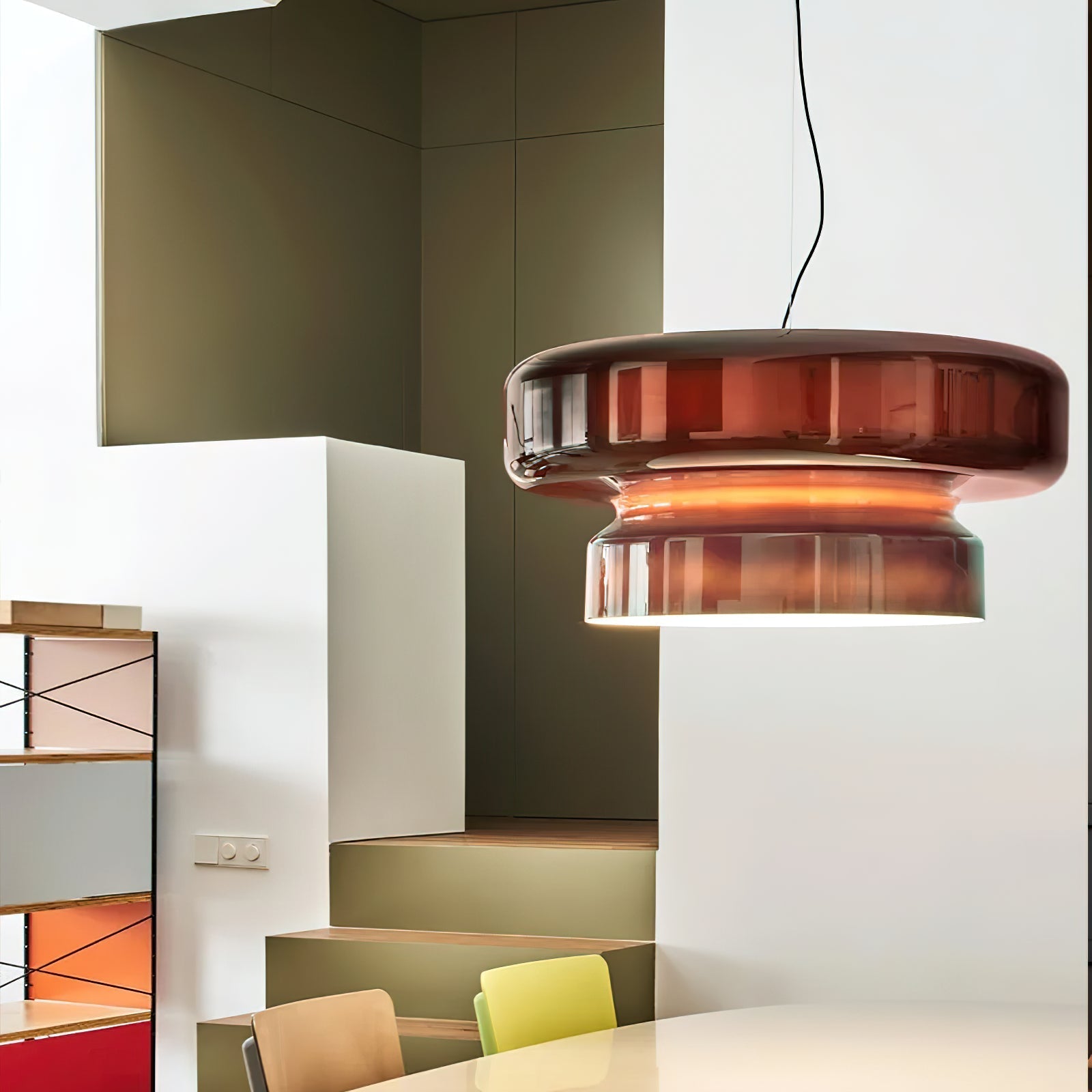 Zerithce Glass Modern Minimalist Pendant Lamp - Letslighting