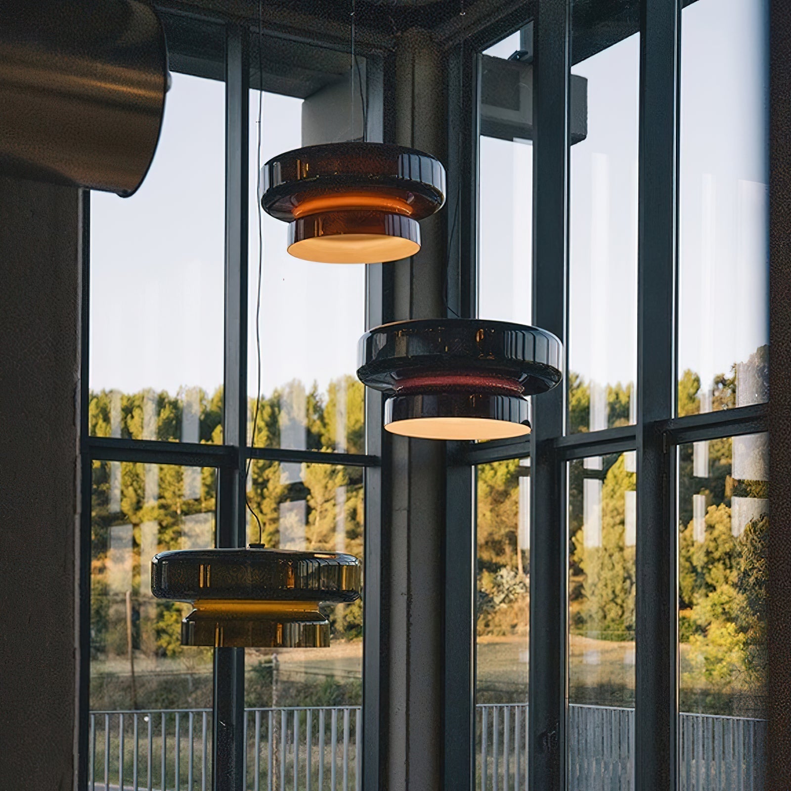 Zerithce Glass Modern Minimalist Pendant Lamp - Letslighting