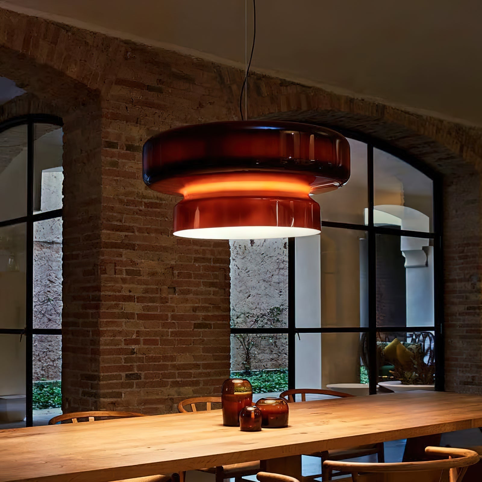 Zerithce Glass Modern Minimalist Pendant Lamp - Letslighting