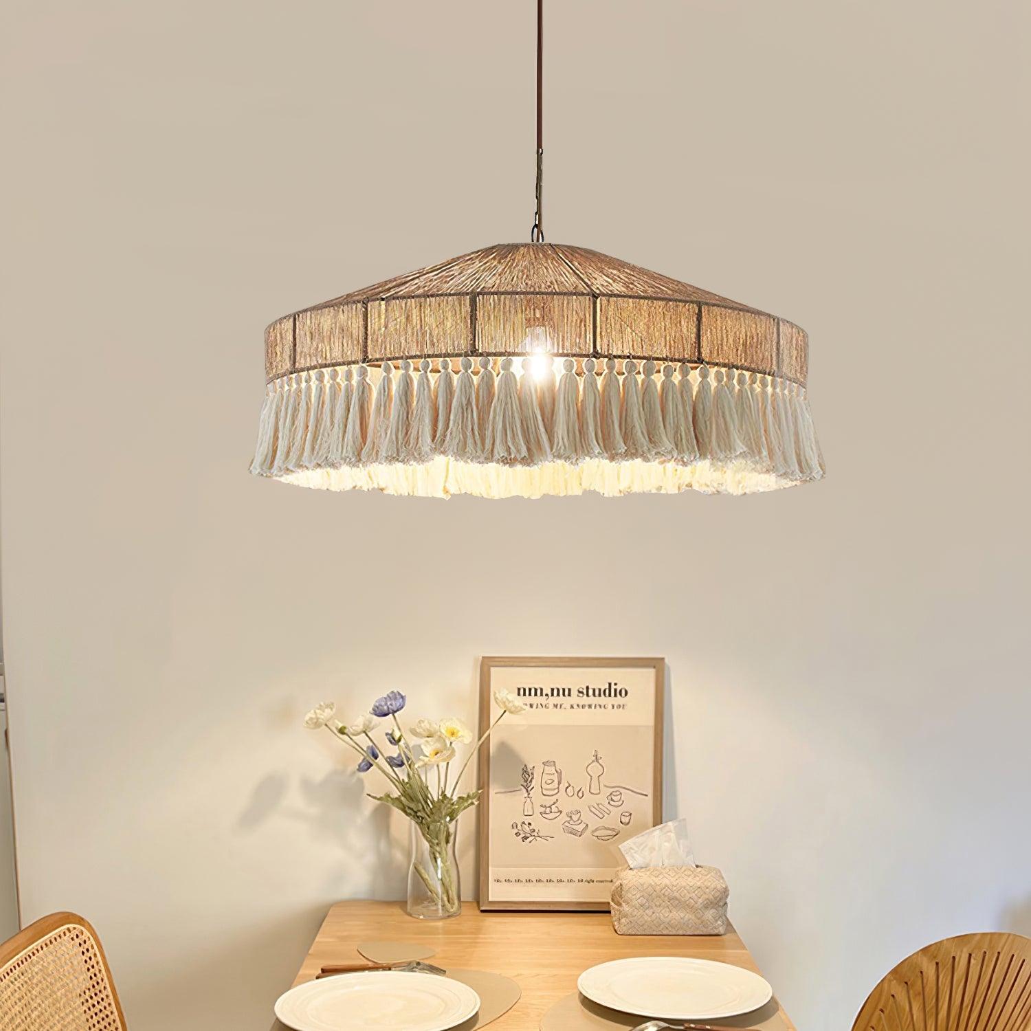 Duvia Bohemian Tassel Chandelier - Letslighting