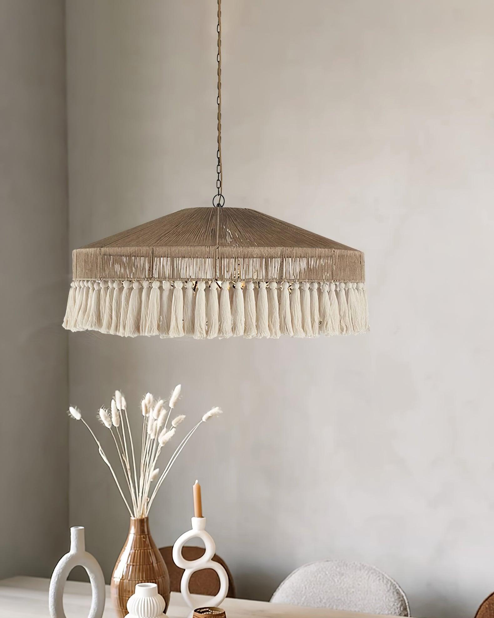 Duvia Bohemian Tassel Chandelier - Letslighting