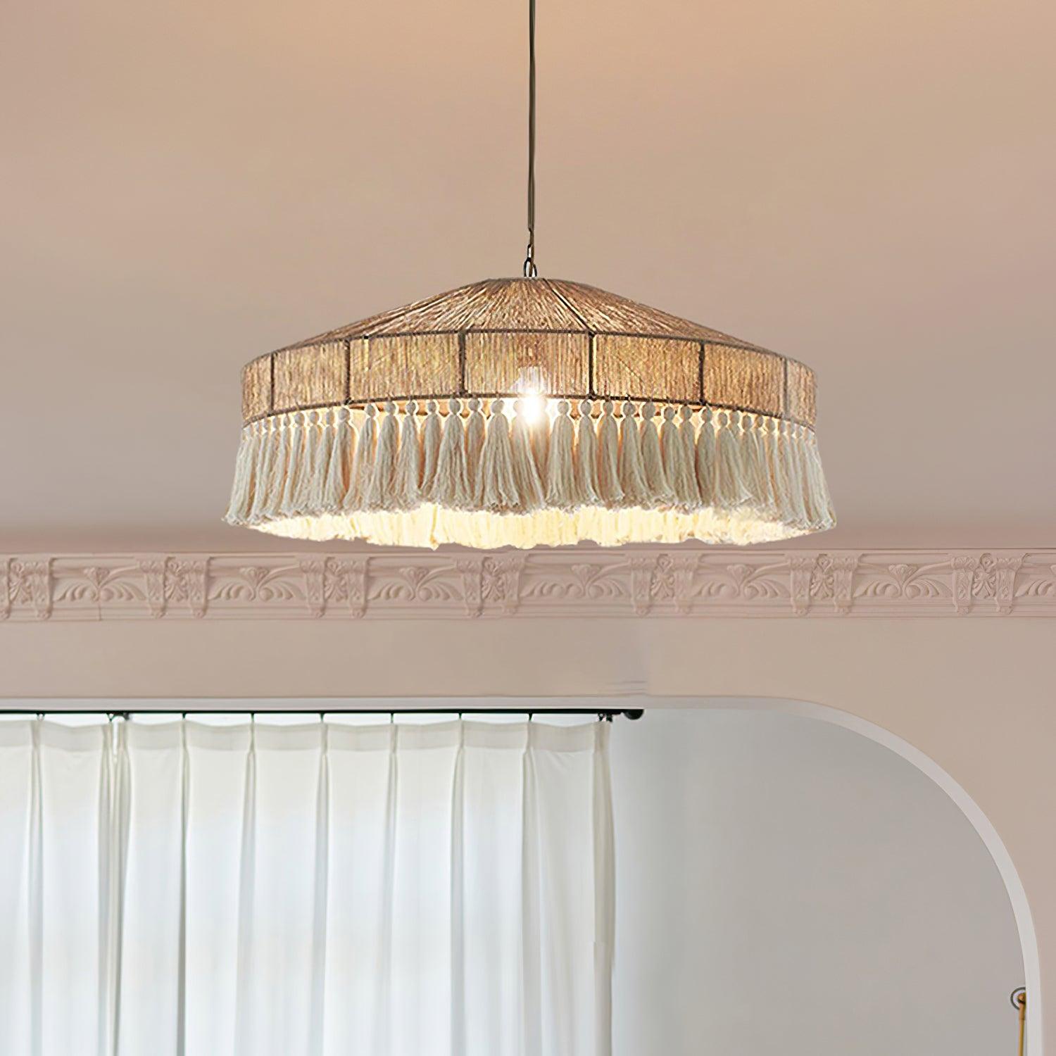 Duvia Bohemian Tassel Chandelier - Letslighting