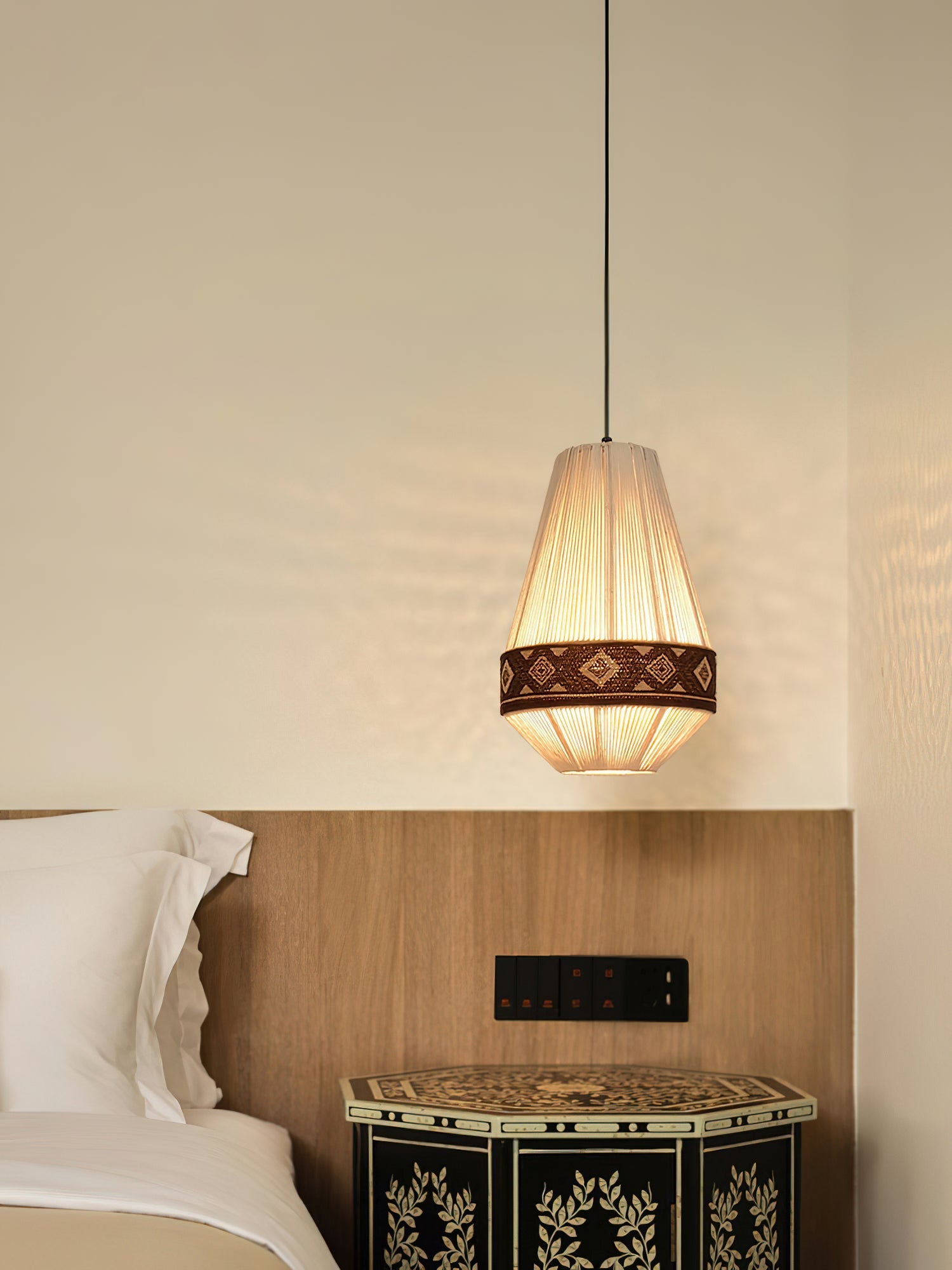 Calyce Fabric Cozy Pendant Lamp - Letslighting