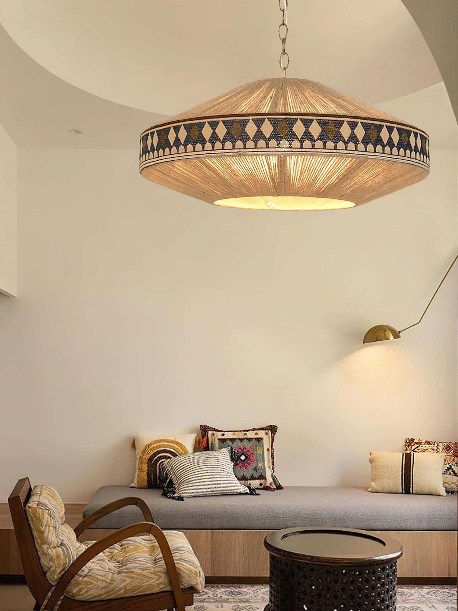 Calyce Fabric Cozy Pendant Lamp - Letslighting