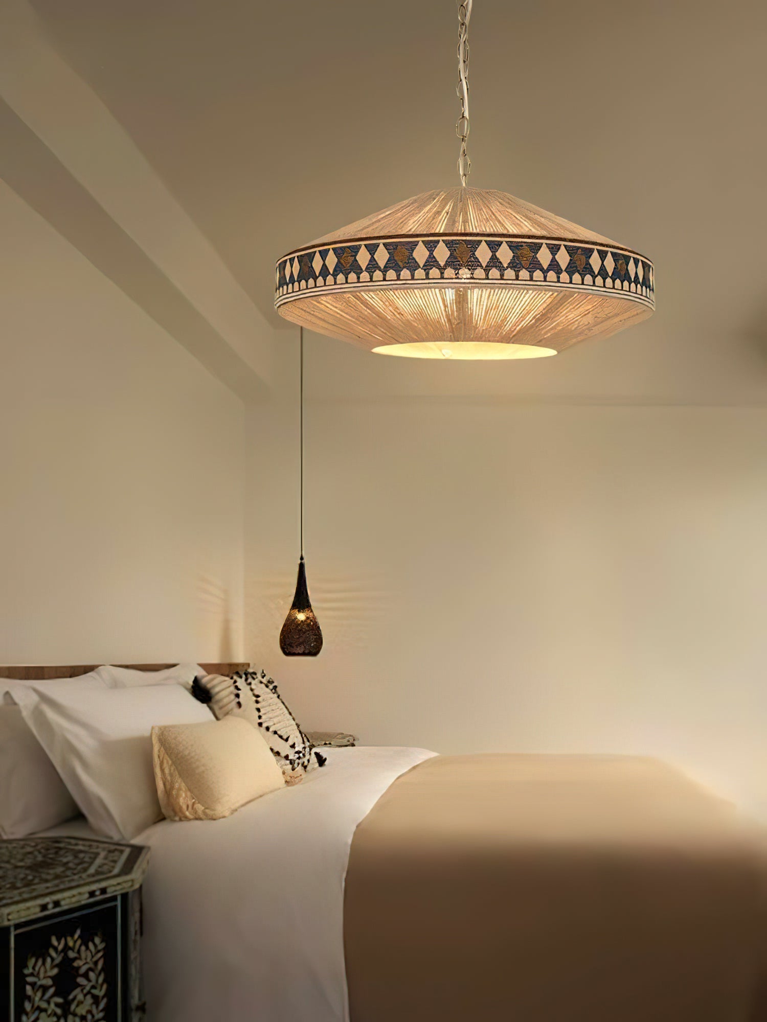 Calyce Fabric Cozy Pendant Lamp - Letslighting