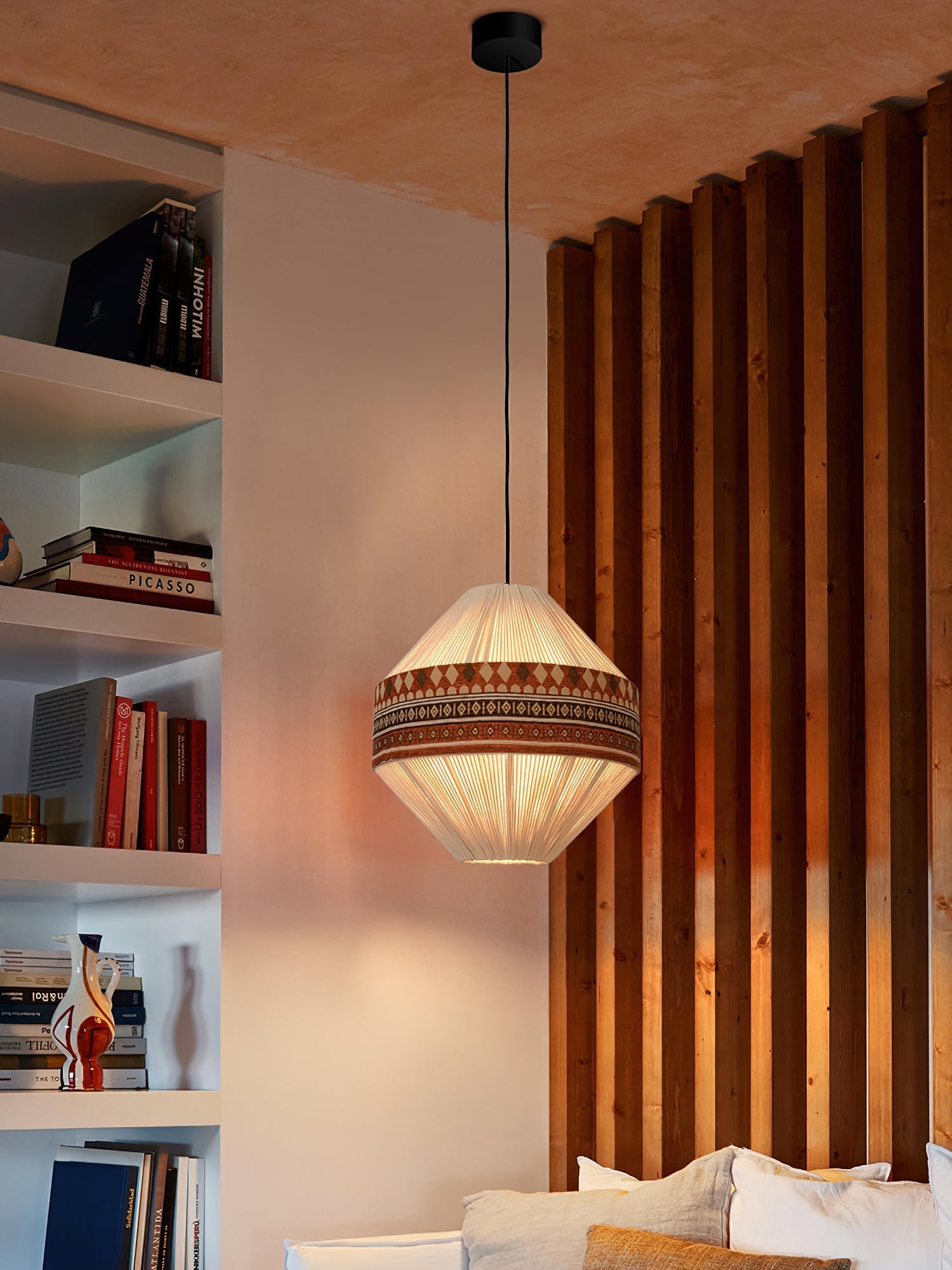 Calyce Fabric Cozy Pendant Lamp - Letslighting