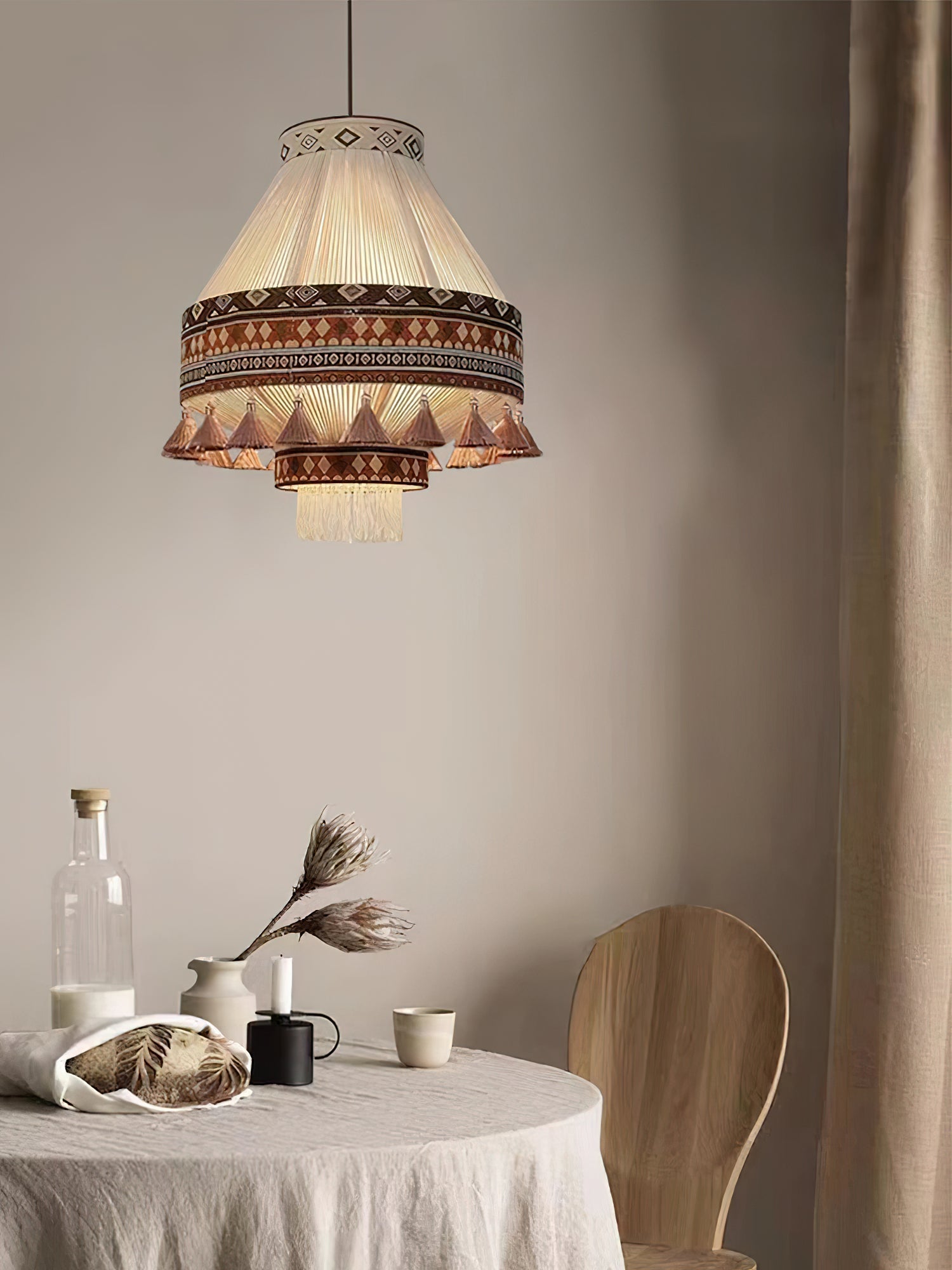 Calyce Fabric Cozy Pendant Lamp - Letslighting