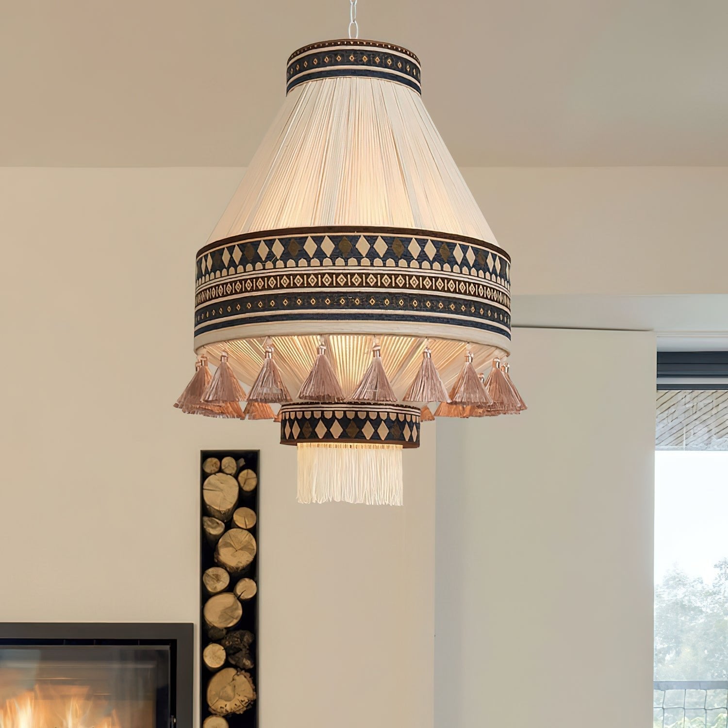 Calyce Fabric Cozy Pendant Lamp - Letslighting