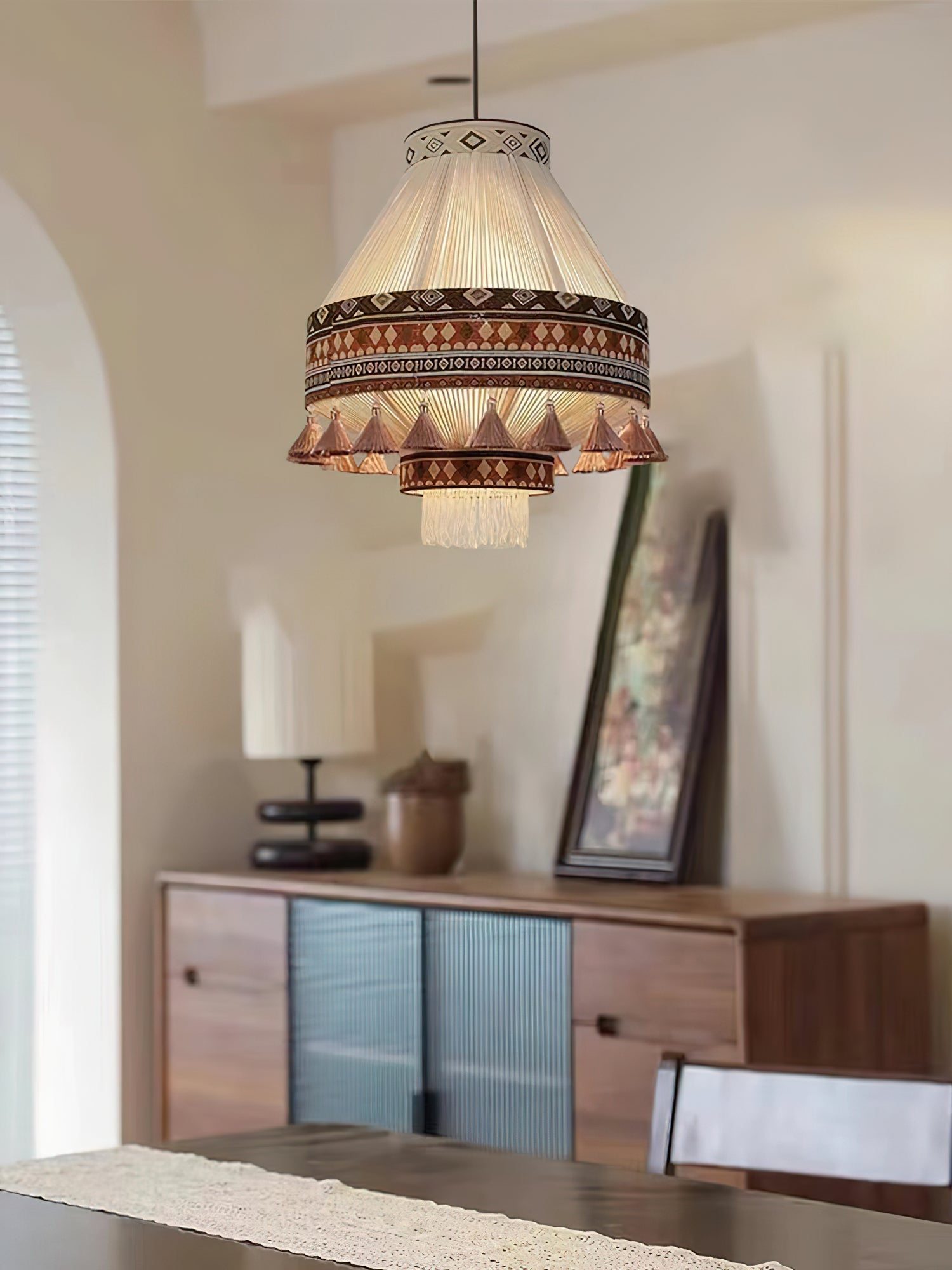 Calyce Fabric Cozy Pendant Lamp - Letslighting
