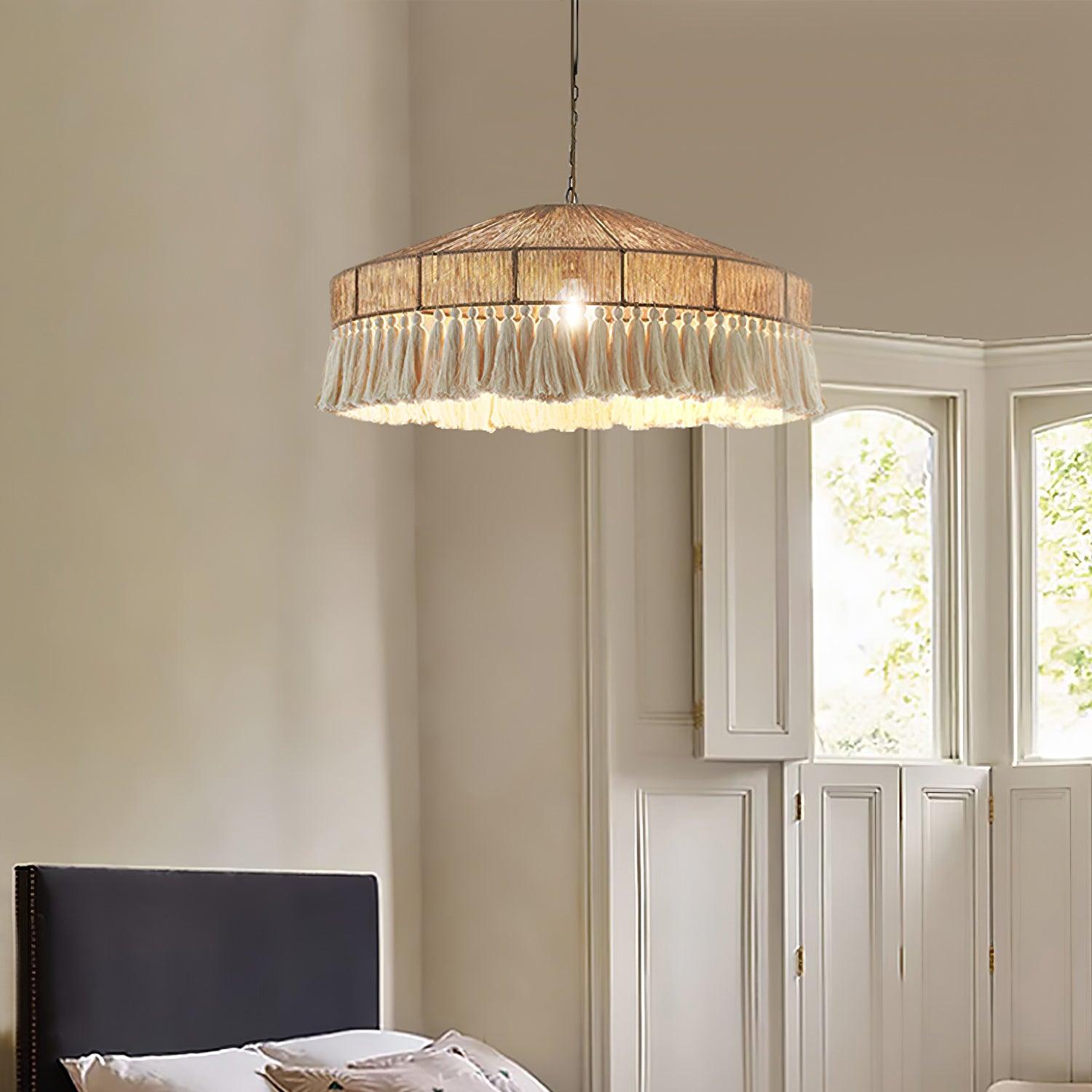 Duvia Bohemian Tassel Chandelier - Letslighting