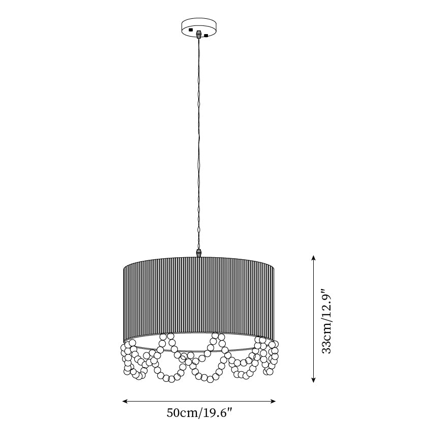 Boho Dona Pendant Lamp Natural Fringe Organic - Letslighting