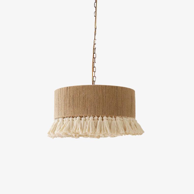Lustra Pendant Lamp Cotton Tassels for Living Room - Letslighting