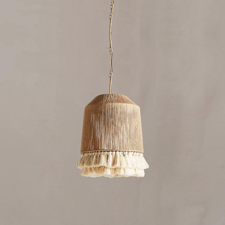 Lustra Pendant Lamp Cotton Tassels for Living Room - Letslighting