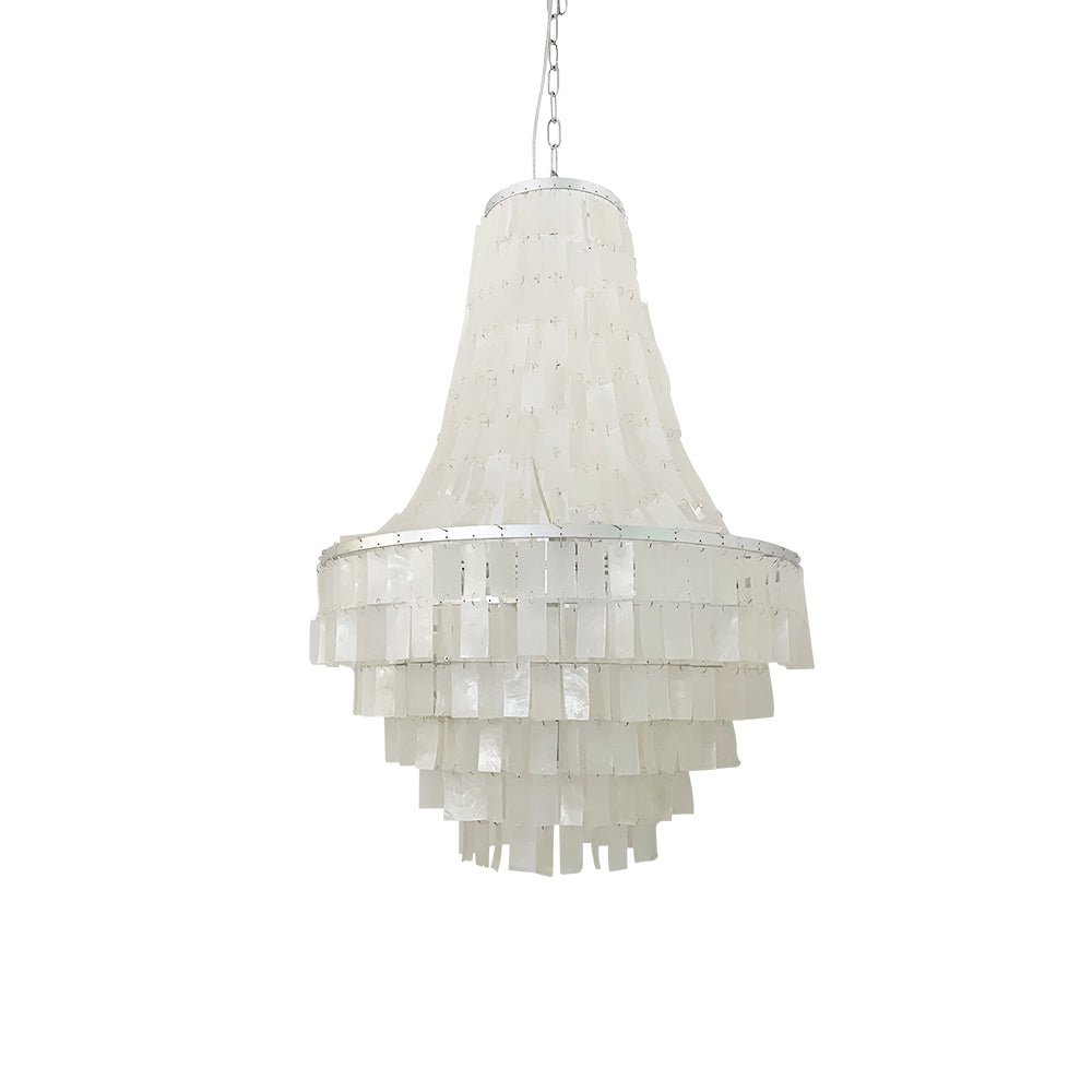 Aurora Chandelier Boho Shell Tiered - Letslighting
