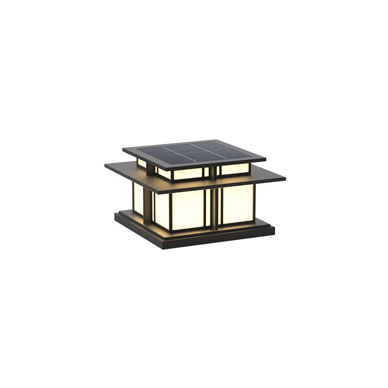 Ray Pillar Solar /HardWire Outdoor Light - Letslighting