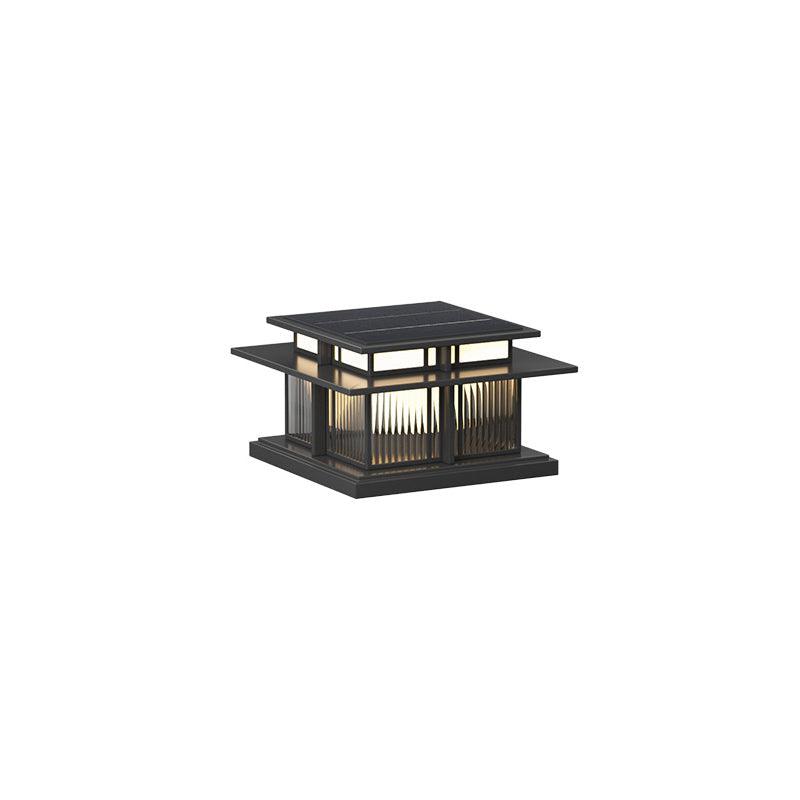 Ray Pillar Solar /HardWire Outdoor Light