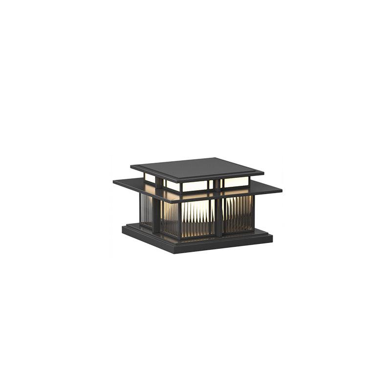 Ray Pillar Solar /HardWire Outdoor Light