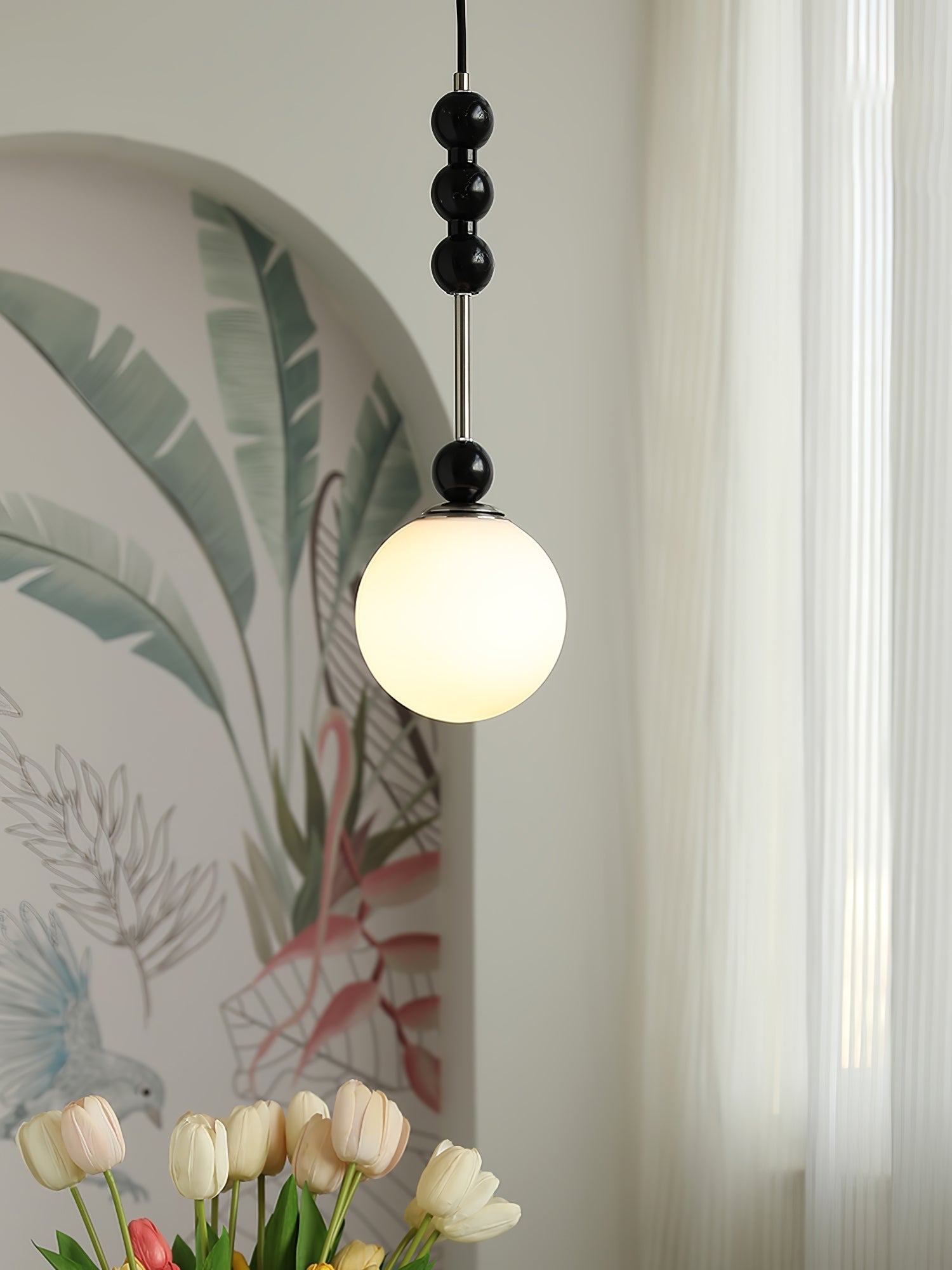 Aeris Minimalist Wood Pendant Lamp - Letslighting