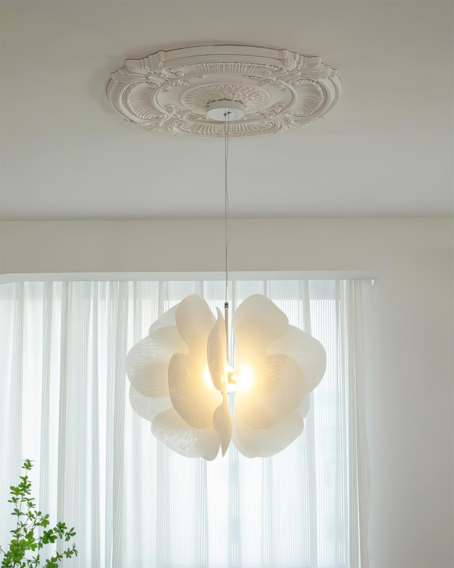 Bolide Pendant Lamp Petal Floral Organic - Letslighting