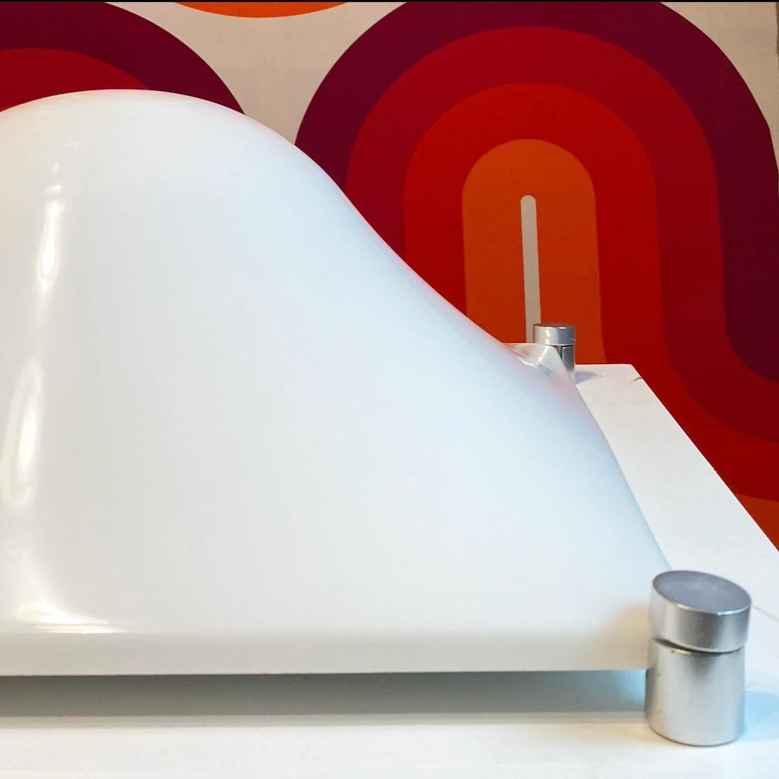 Bolla Ceiling Lamp Curved Triangle Shade Minimalist - Letslighting