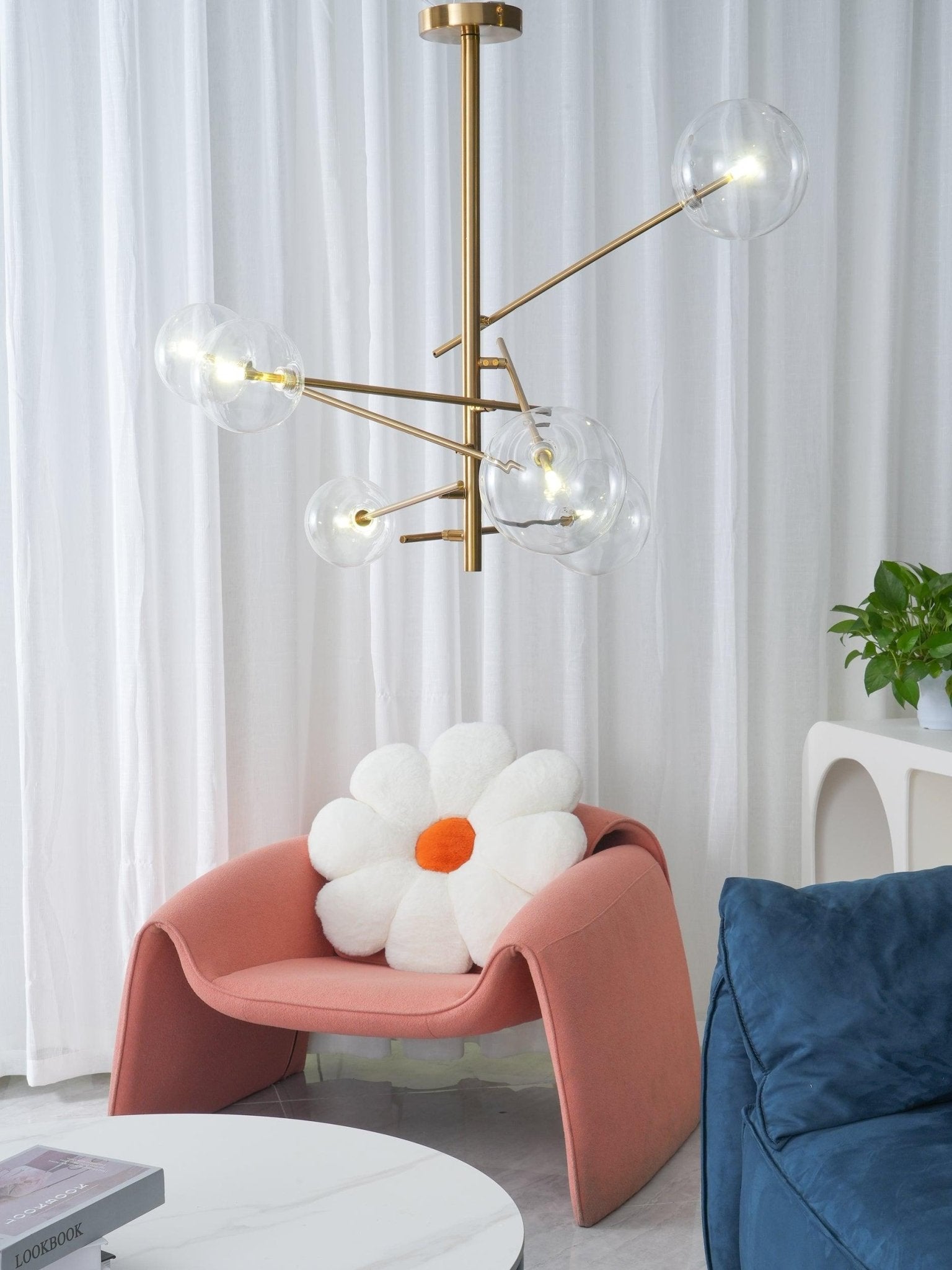 Lustra Chandelier LED Clear Crystal - Letslighting