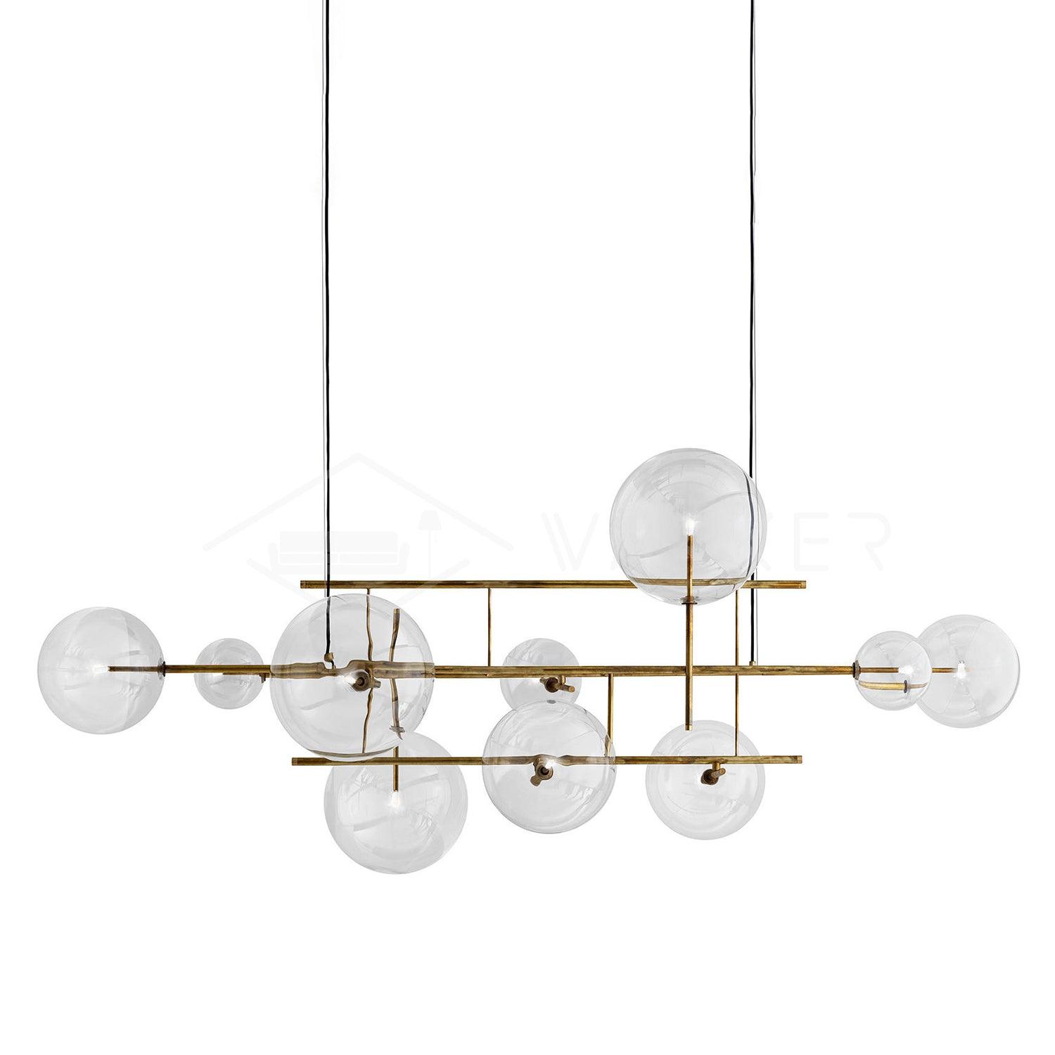 Lustra Chandelier LED Clear Crystal - Letslighting