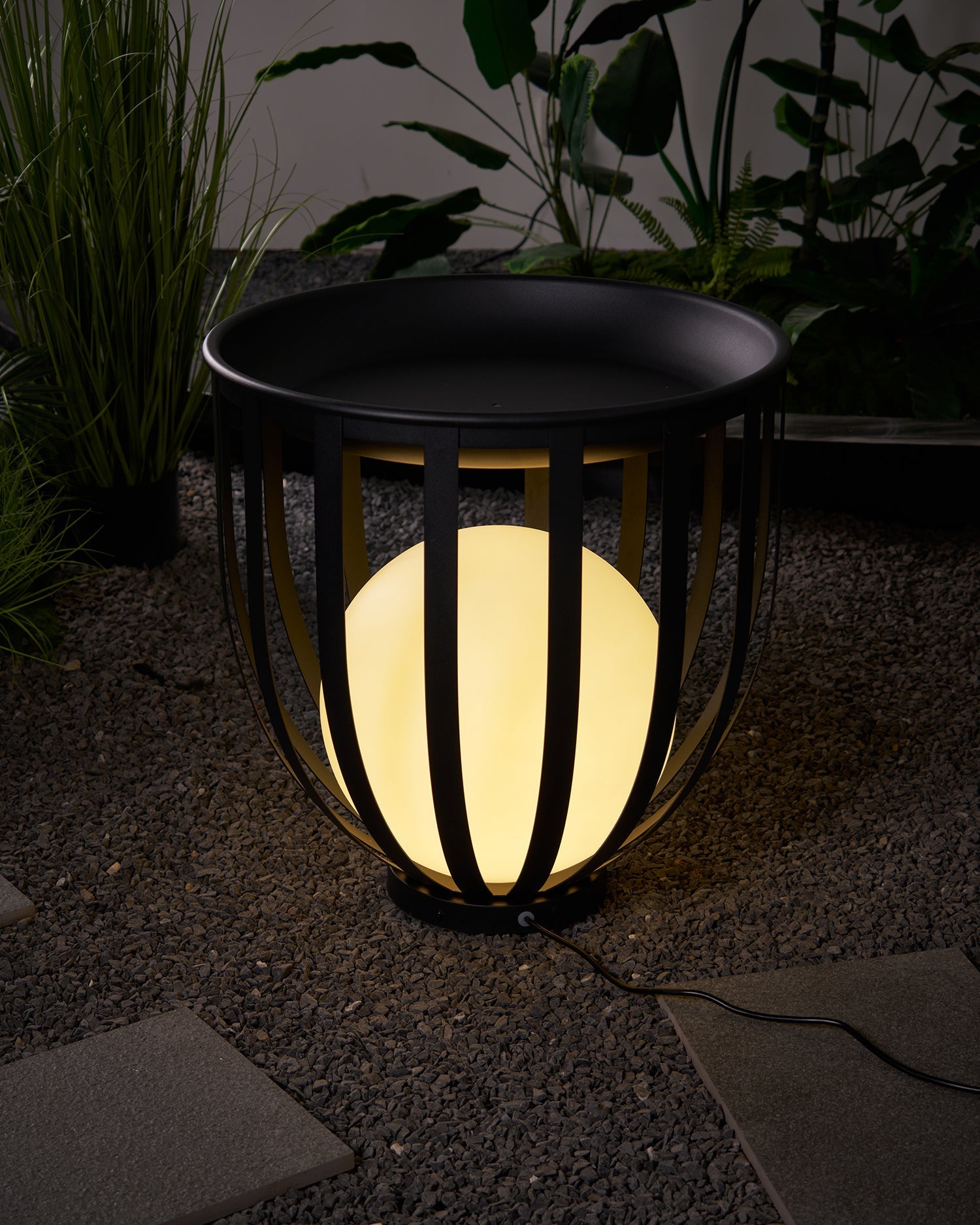 Tera Steel Acrylic Floor Lamp - Letslighting