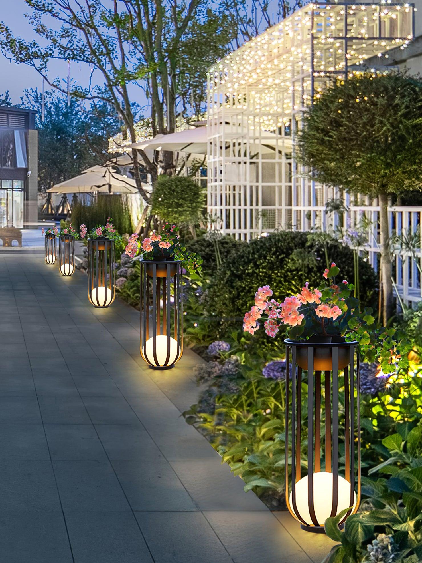 Tera Steel Acrylic Floor Lamp - Letslighting