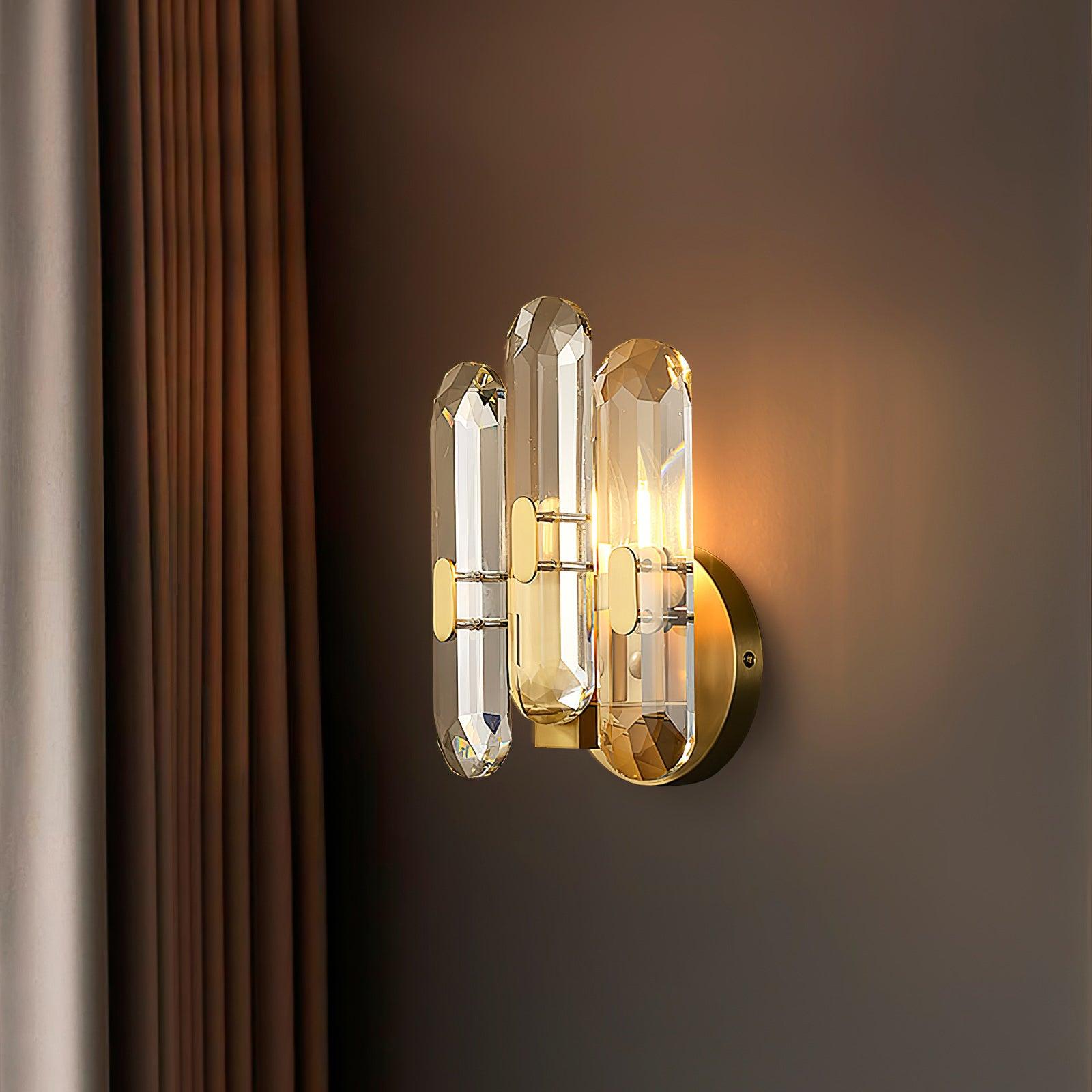 Kristy Postmodern Luxury Crystal Sconce Wall Lamp - Letslighting