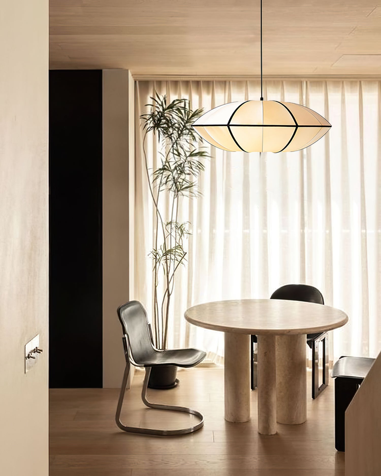 Daphne Modern Fabric Pendant Lamp - Letslighting