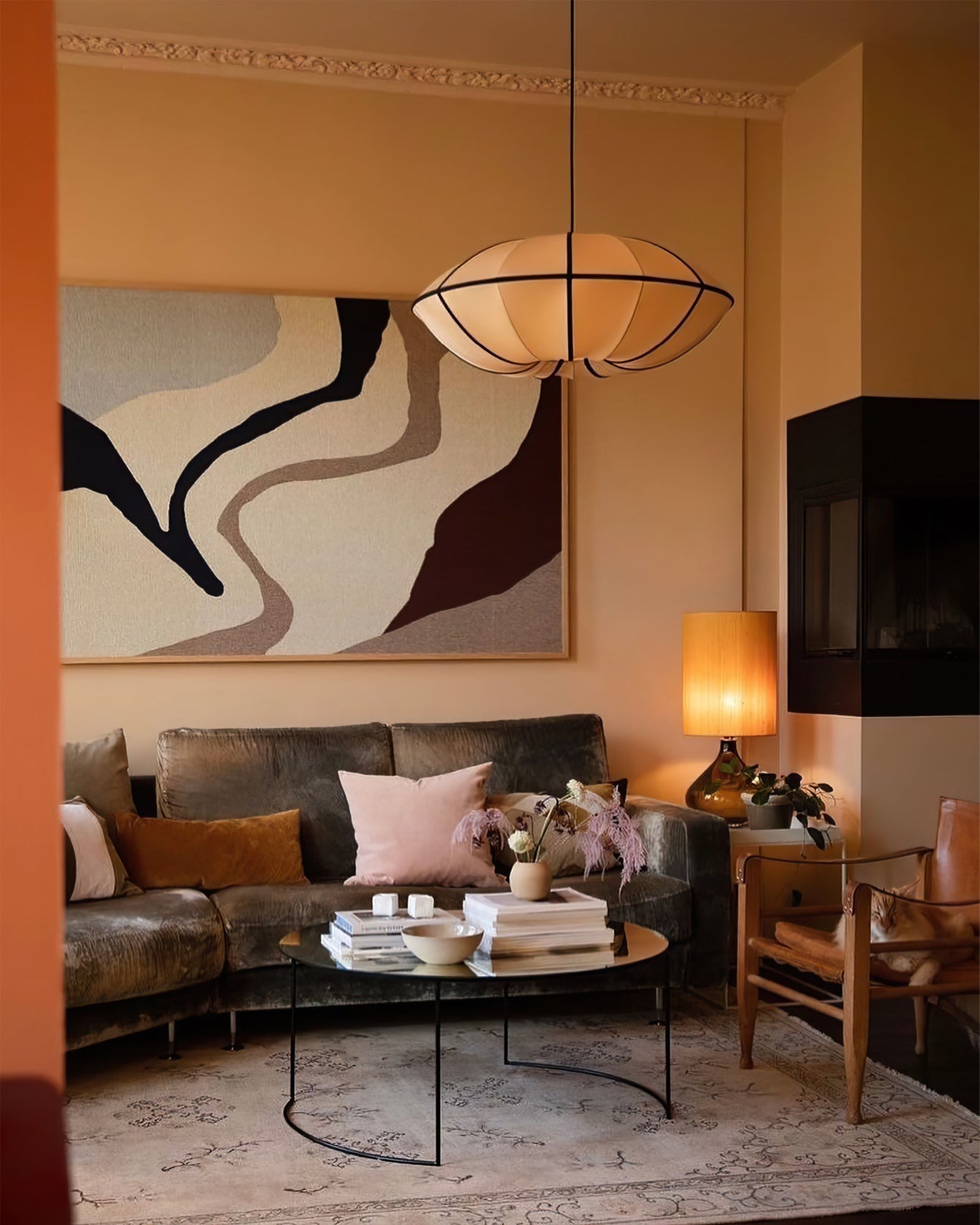 Daphne Modern Fabric Pendant Lamp - Letslighting