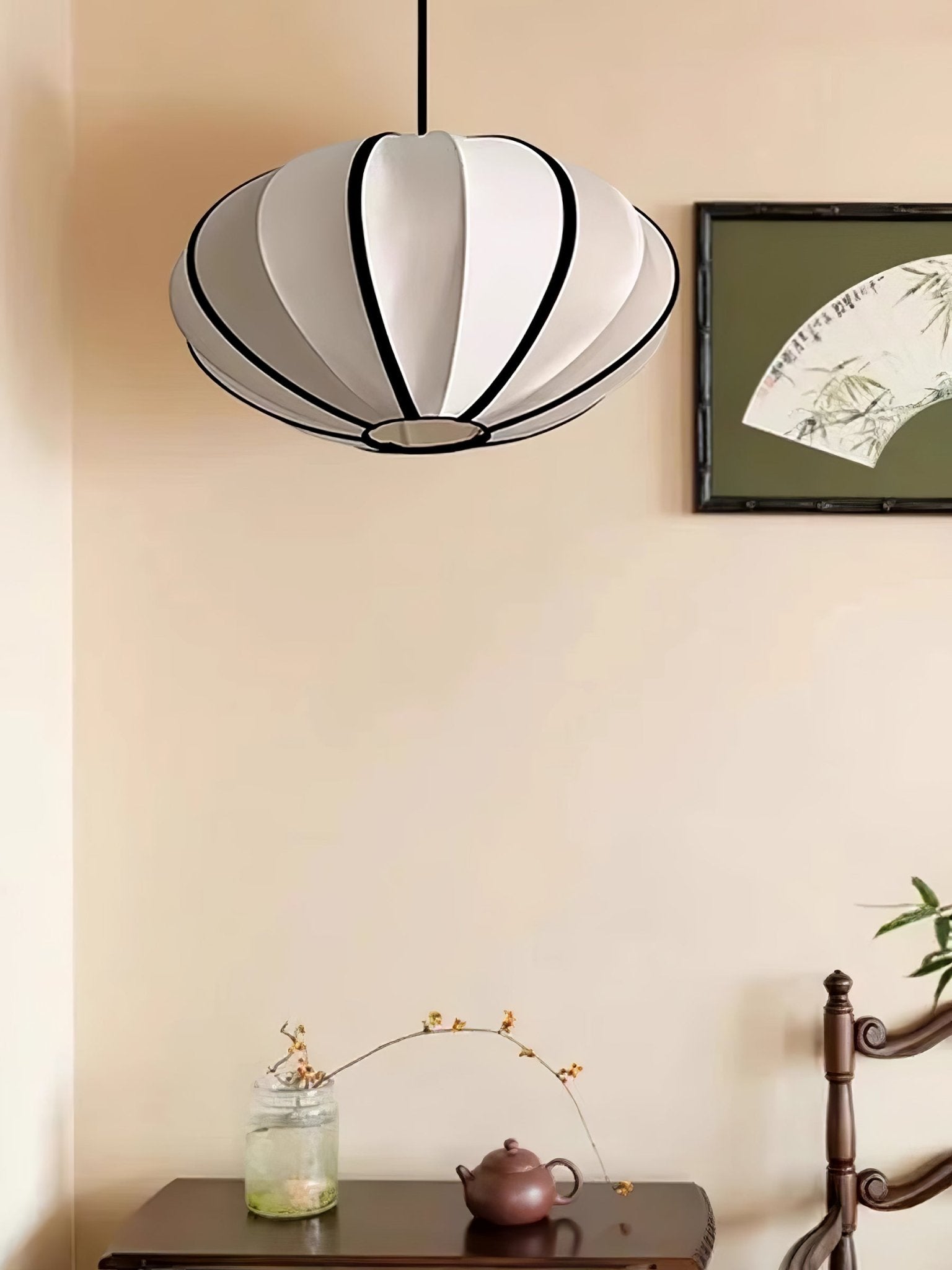 Daphne Modern Fabric Pendant Lamp - Letslighting