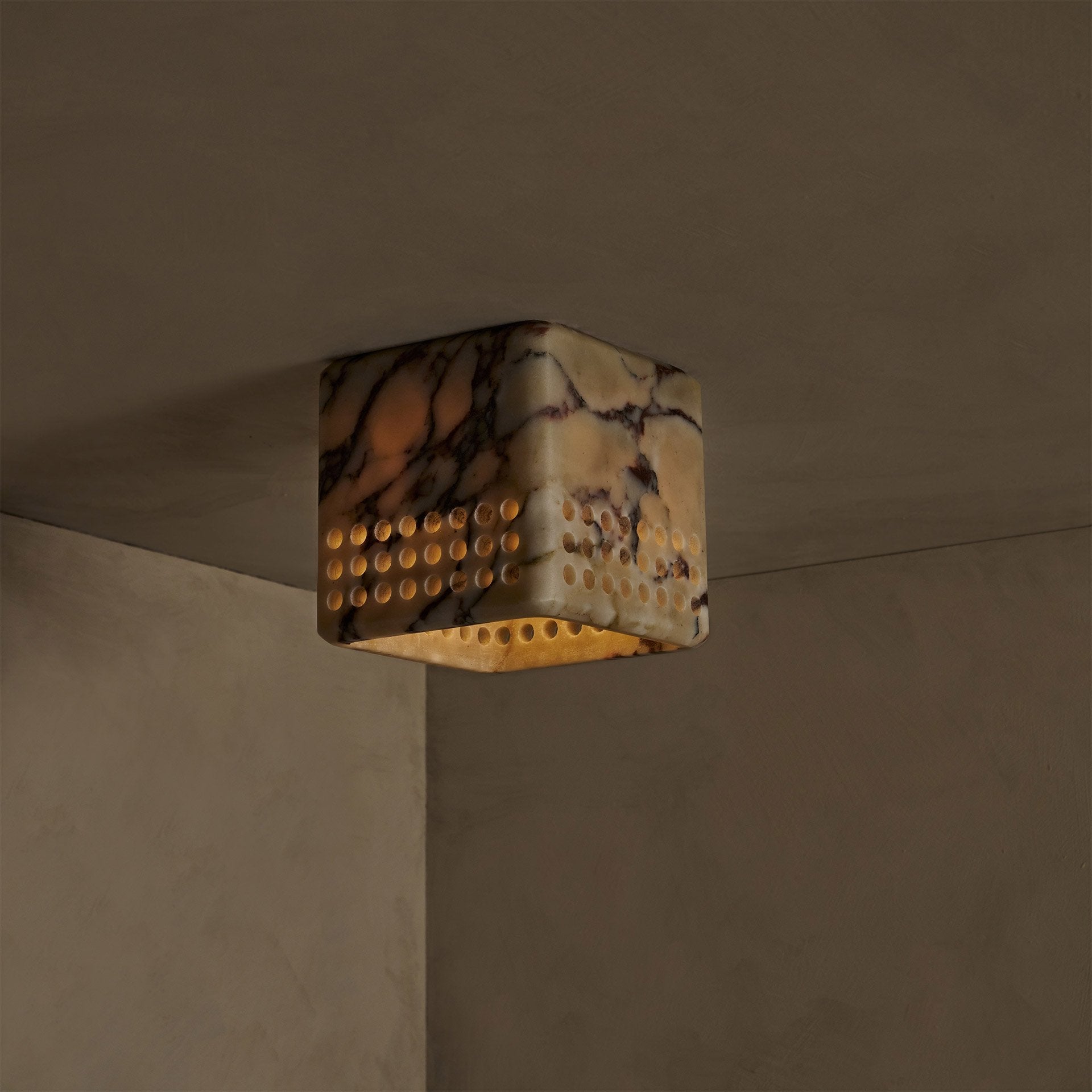 Bond Modern Minimalist Marble Ceiling Lamp - Letslighting