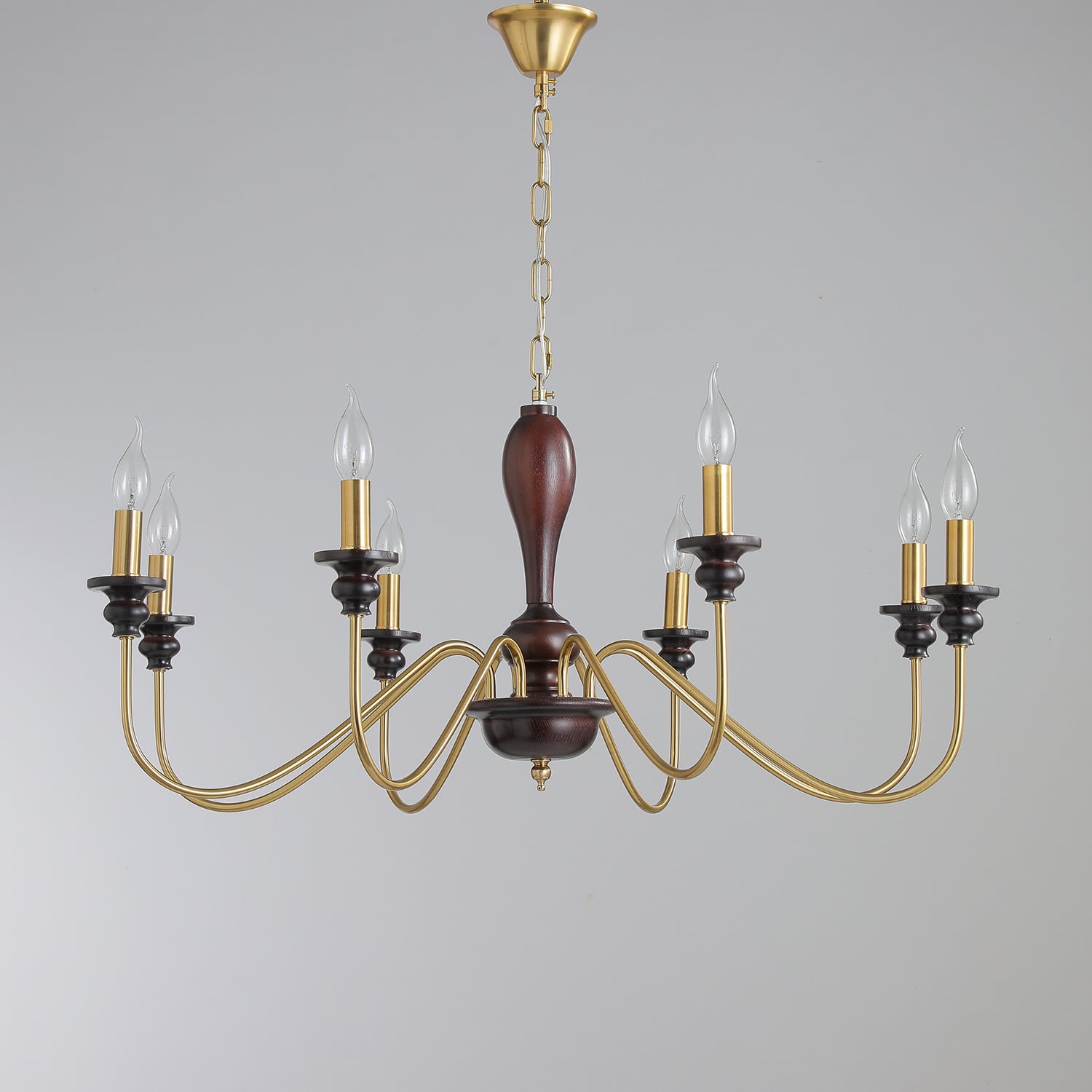 Ilvenan Traditional Elegance Vintage Wood Chandelier - Letslighting
