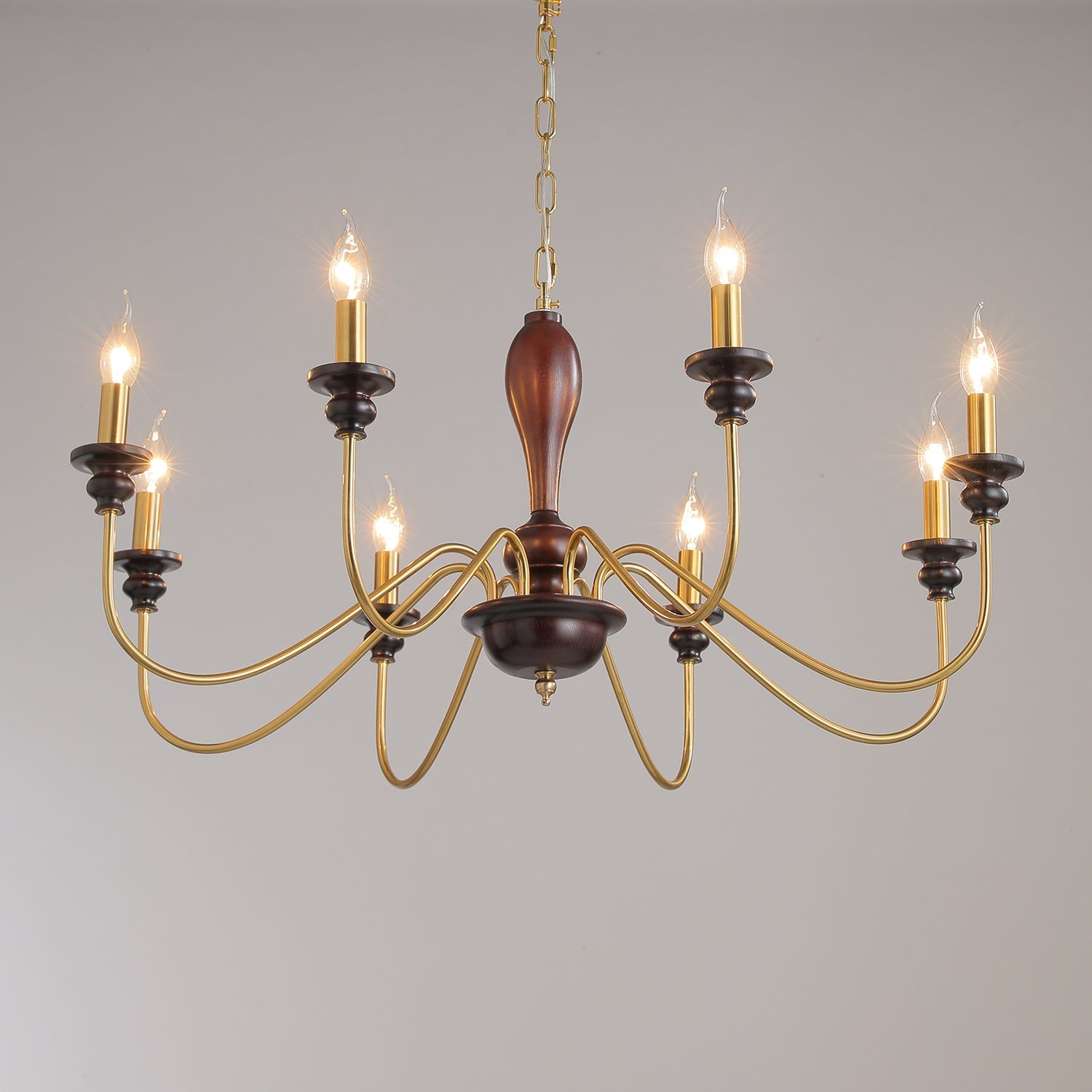 Ilvenan Traditional Elegance Vintage Wood Chandelier - Letslighting
