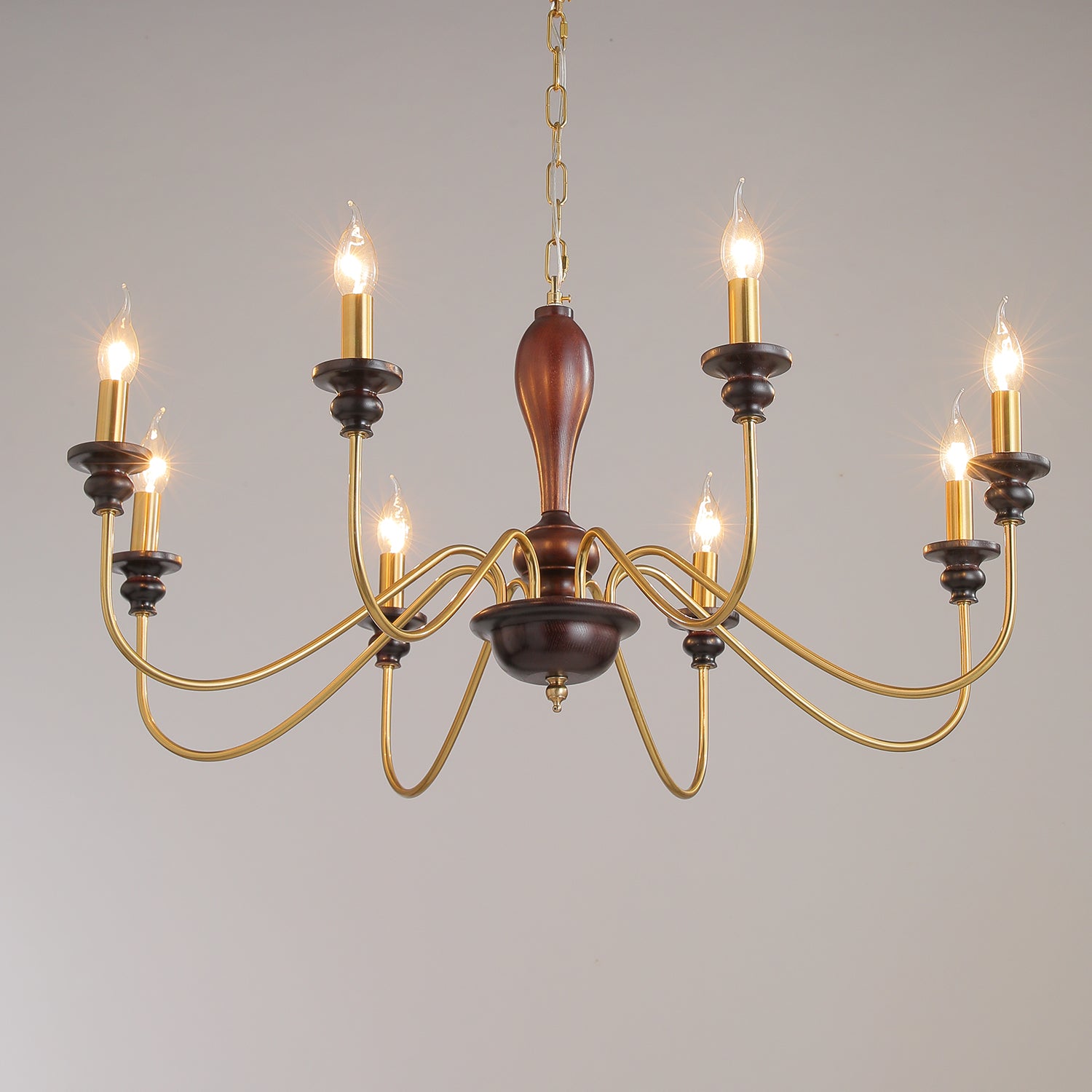 Ilvenan Traditional Elegance Vintage Wood Chandelier - Letslighting
