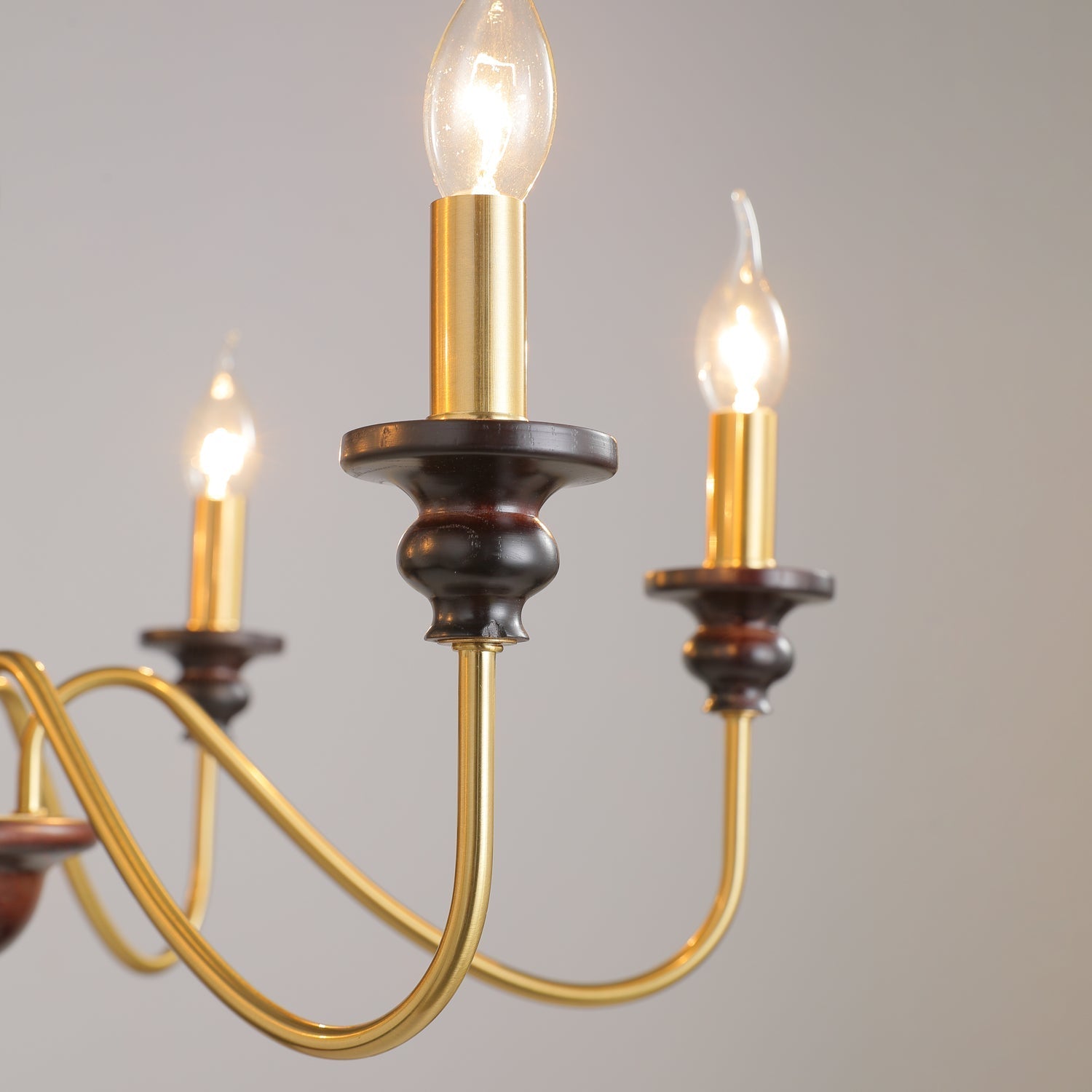 Ilvenan Traditional Elegance Vintage Wood Chandelier - Letslighting
